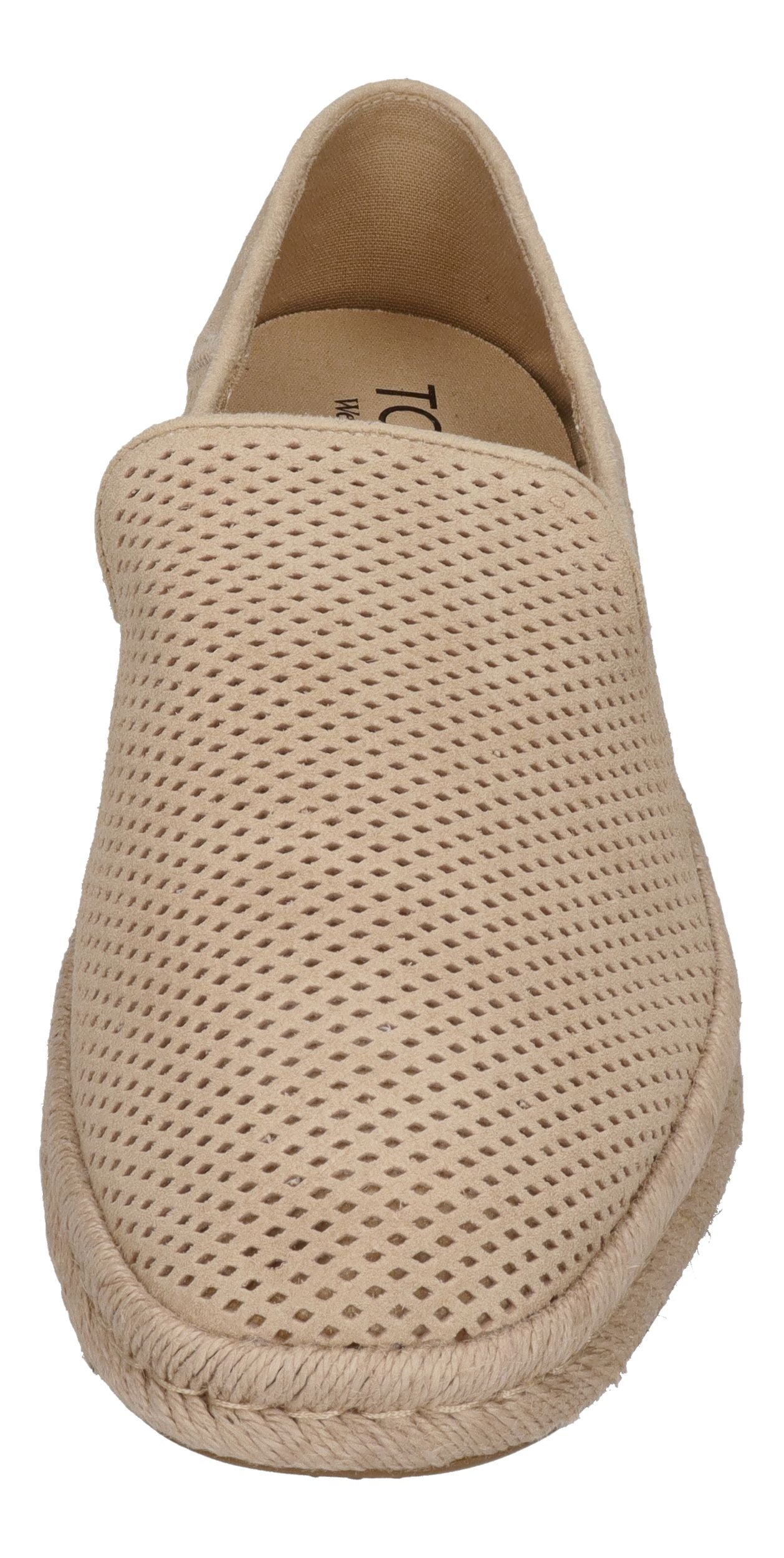 TOMS Herren Espadrilles SANTIAGO 10021896 - almond dp suede