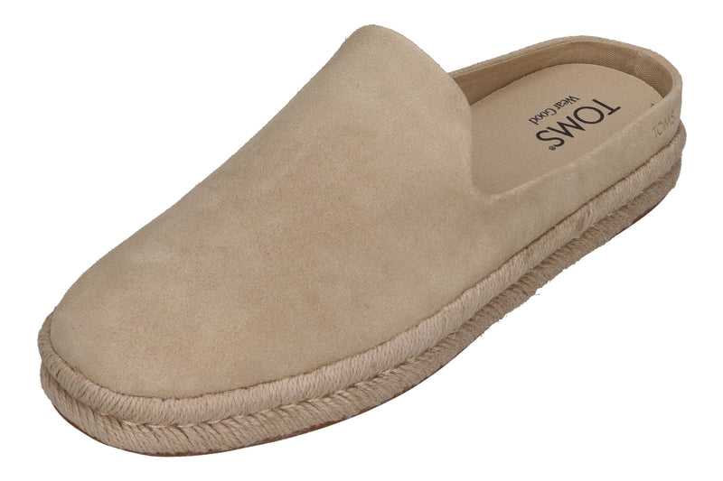TOMS Herren Espadrilles SANTIAGO MULE 10021846 - almond suede