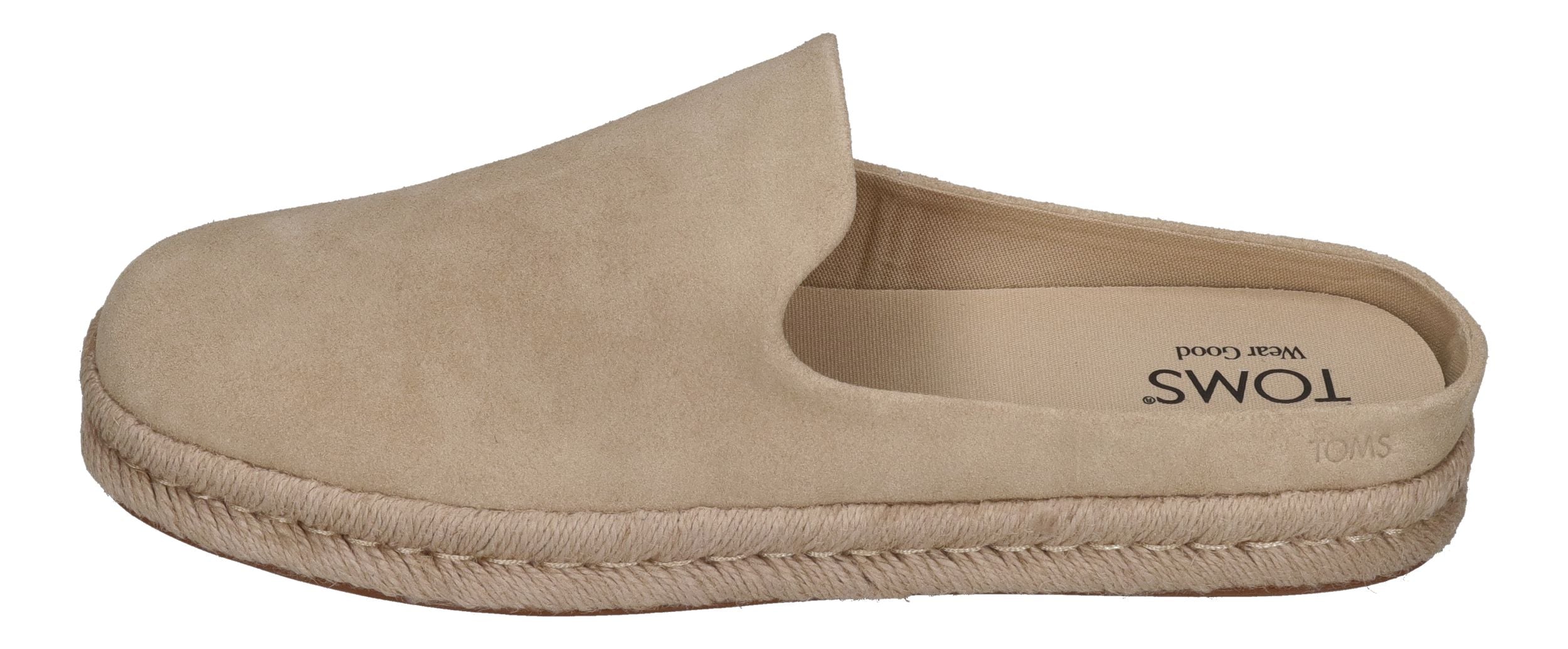 TOMS Herren Espadrilles SANTIAGO MULE 10021846 - almond suede