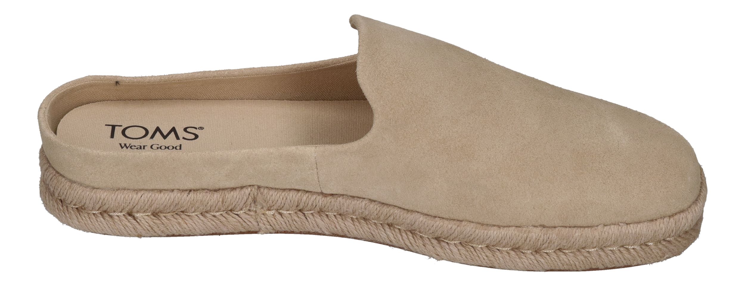 TOMS Herren Espadrilles SANTIAGO MULE 10021846 - almond suede