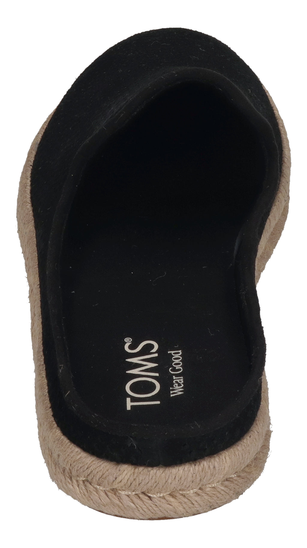TOMS Herren Espadrilles SANTIAGO MULE 10021892 - black dp suede