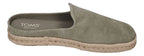 TOMS Herren Espadrilles SANTIAGO MULE 10021897 - vetiver grey suede