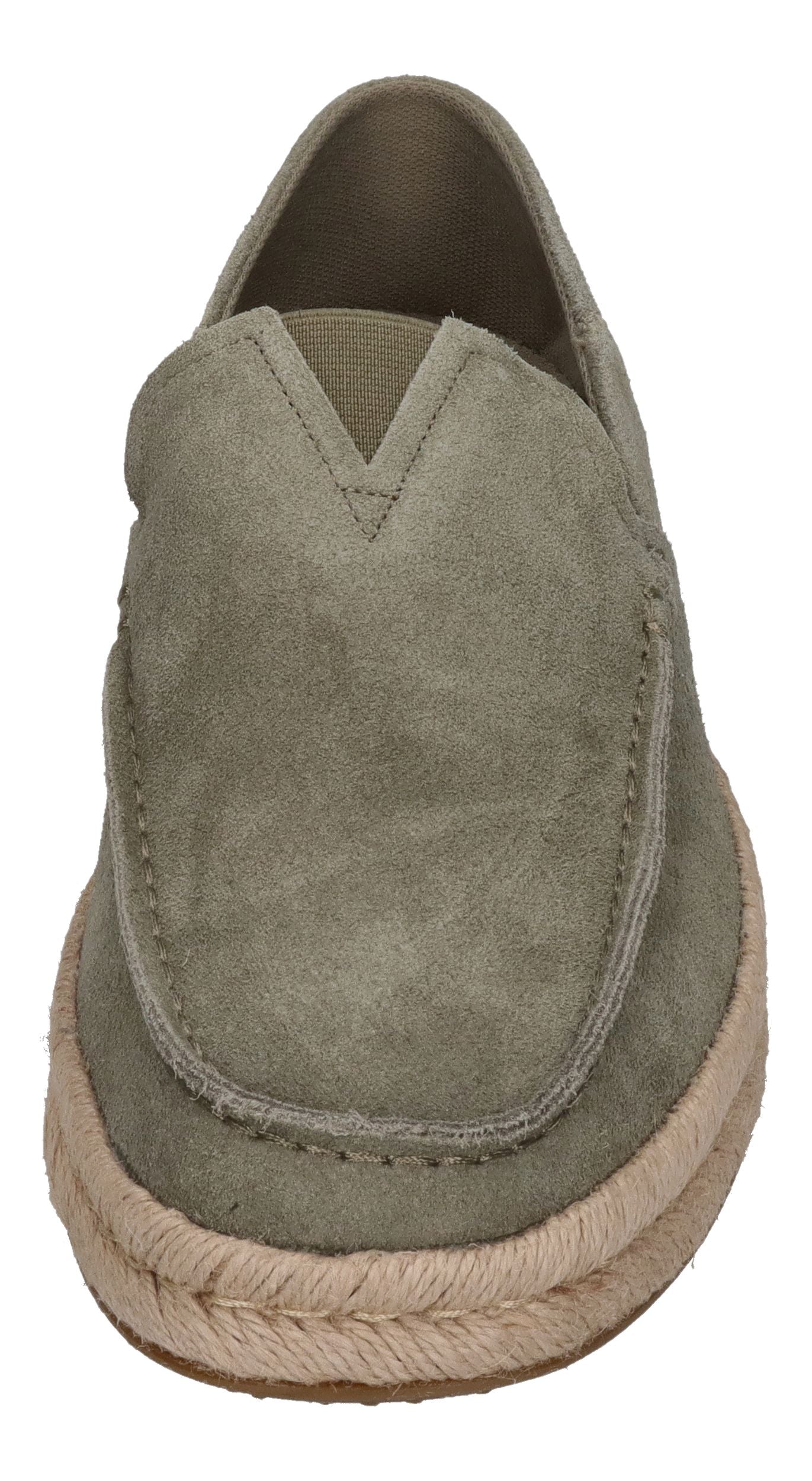 TOMS Herrenschuhe ALONSO LOAFER ROPE 10020874 - olive suede