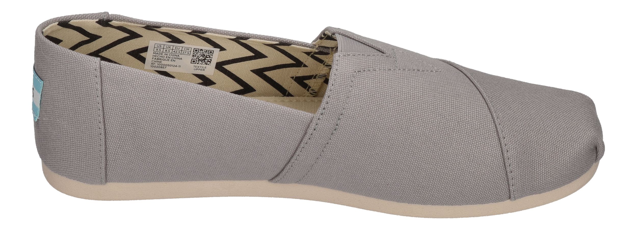TOMS Herrenschuhe - ALPARGATA 10020857 - drizzle grey