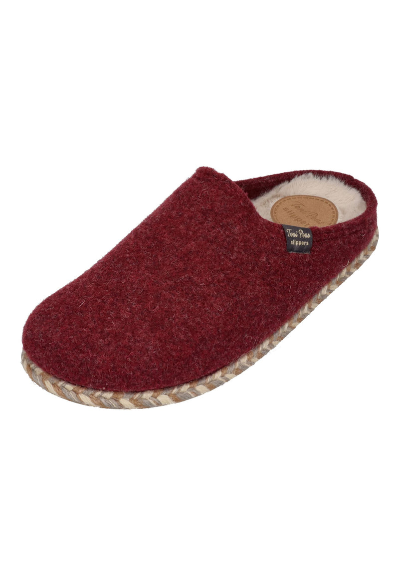 TONI PONS Damenschuhe Hausschuhe DELI-FP-VI burgundy