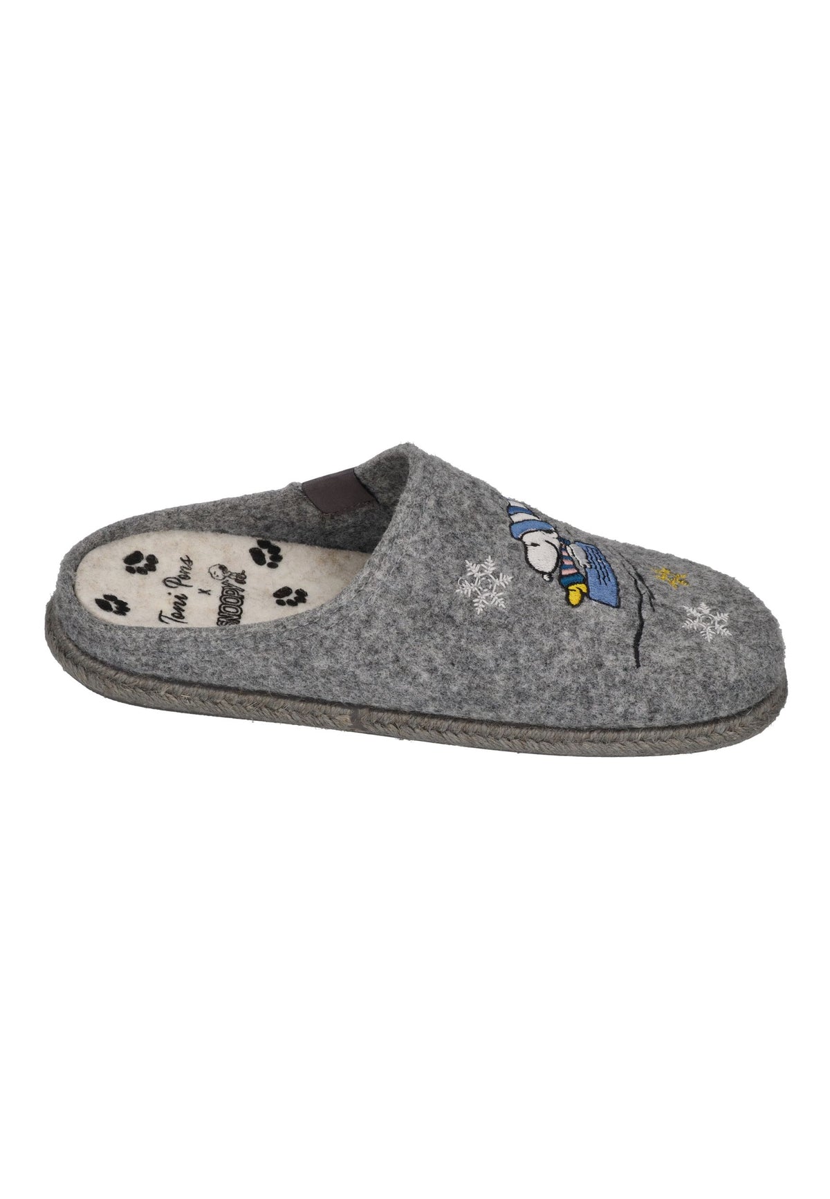 TONI PONS X SNOOPY Damen Hausschuhe SNOOPY gris