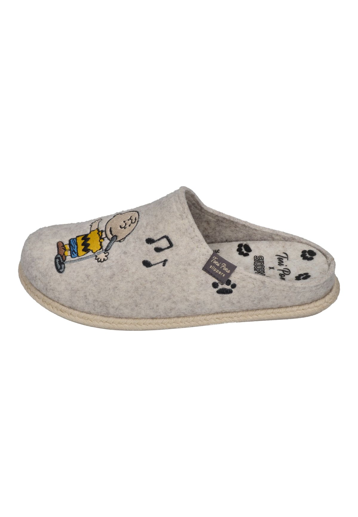 TONI PONS X SNOOPY Damen Hausschuhe SNOOPY milk