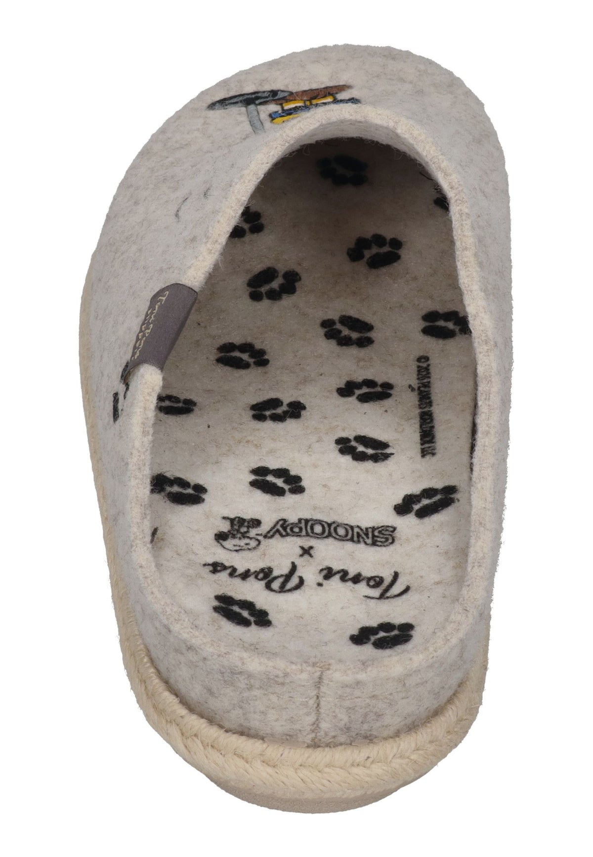 TONI PONS X SNOOPY Damen Hausschuhe SNOOPY milk