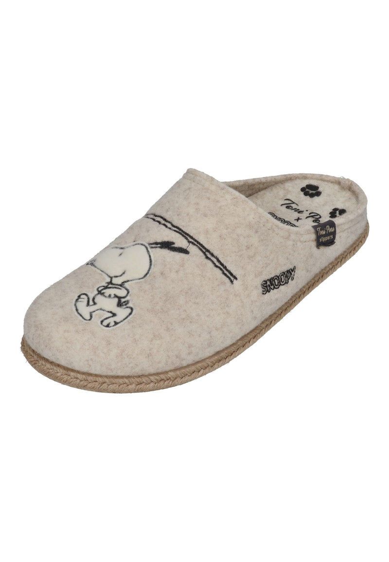 TONI PONS X SNOOPY Damenschuhe Hausschuhe SNOOPY CRU