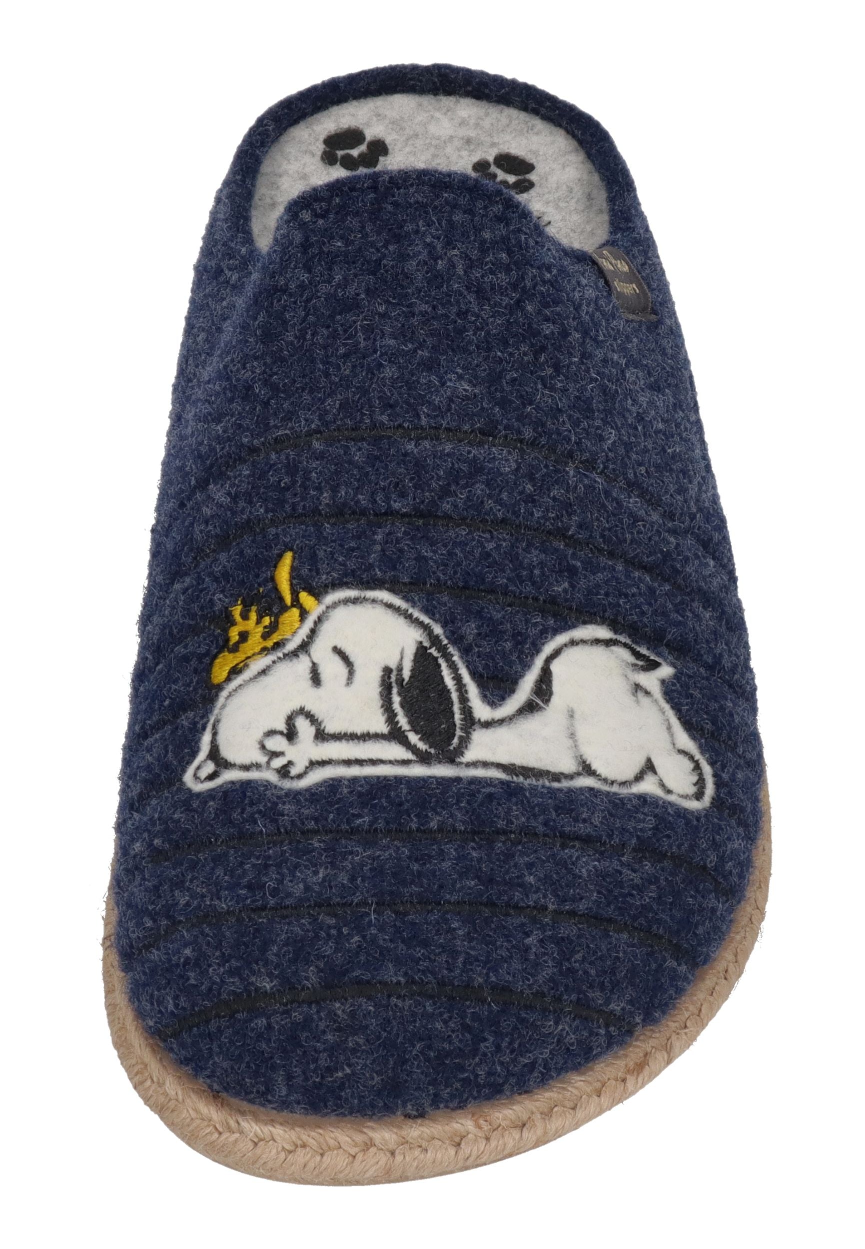 TONI PONS X SNOOPY Herrenschuhe Hausschuhe CHARLIE BLAU