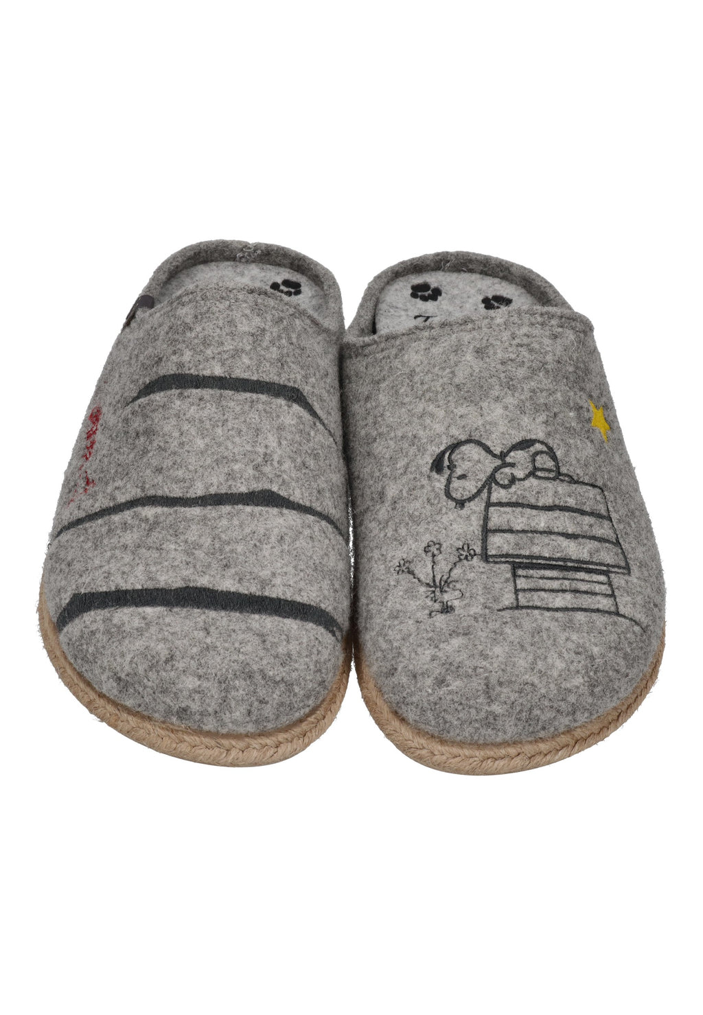 TONI PONS X SNOOPY Herrenschuhe Hausschuhe CHARLIE GRIS