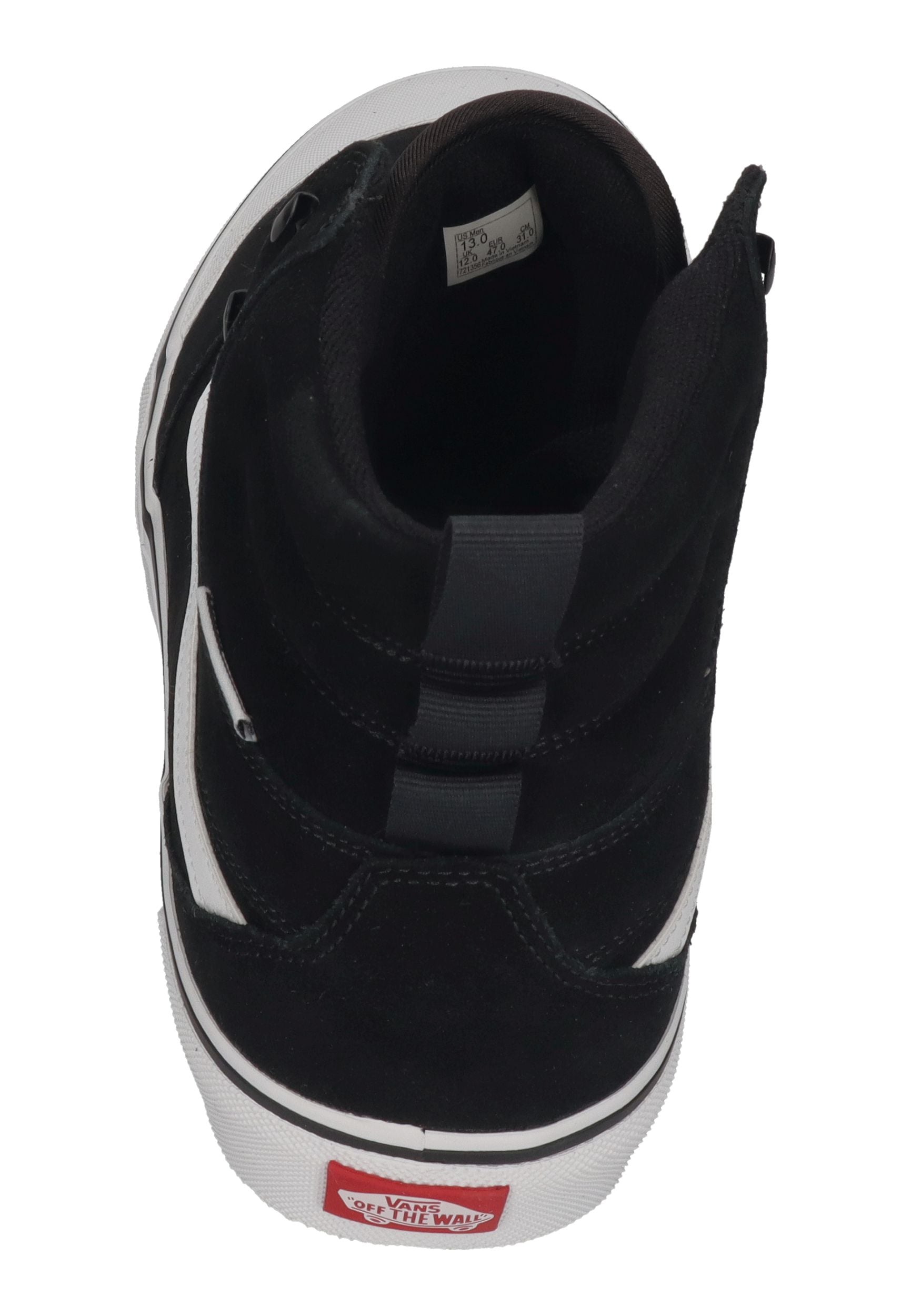 VANS Herren Sneakers ASHWOOD HI VansGuard Suede Canvas black white