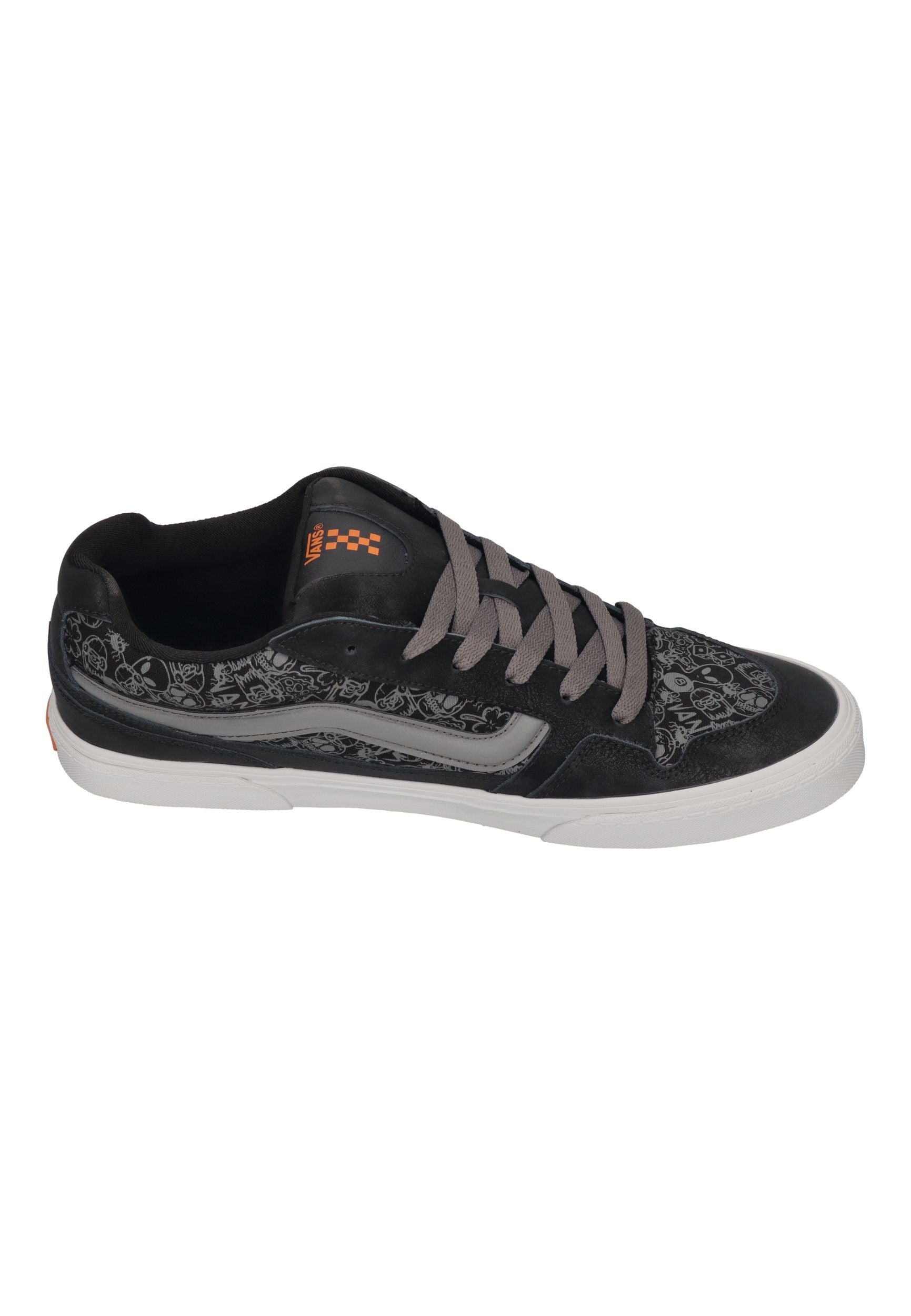 VANS Herren Sneakers CALDRONE Skate Doodle black orange