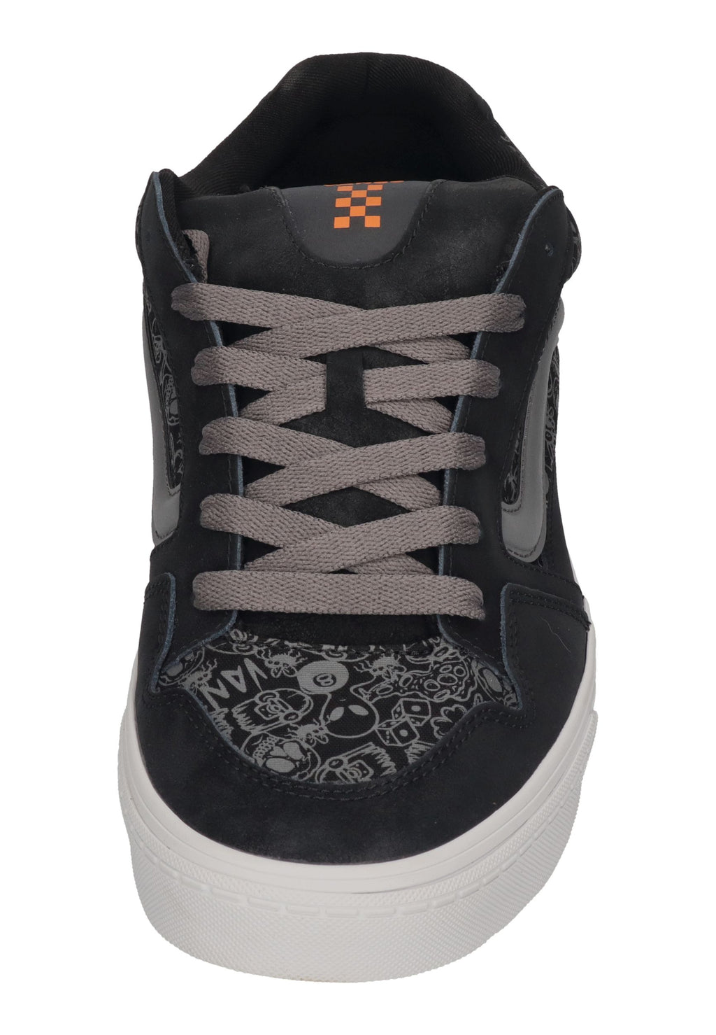 VANS Herren Sneakers CALDRONE Skate Doodle black orange