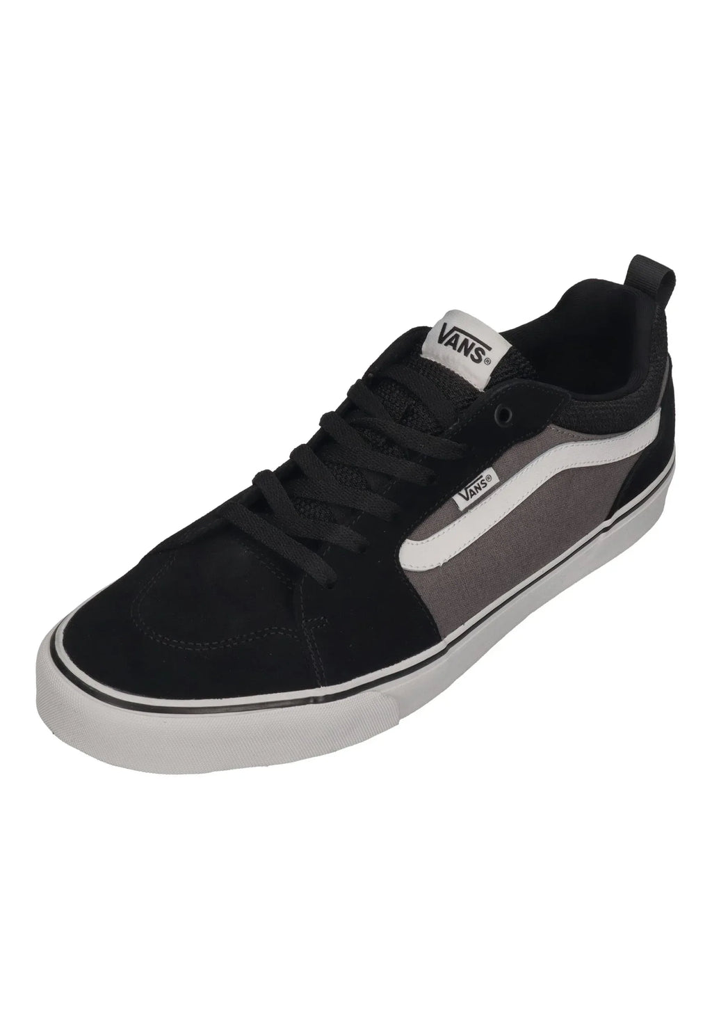 VANS Herren Sneakers in Übergrößen FILMORE Suede Canvas black pewter - Shoedeal