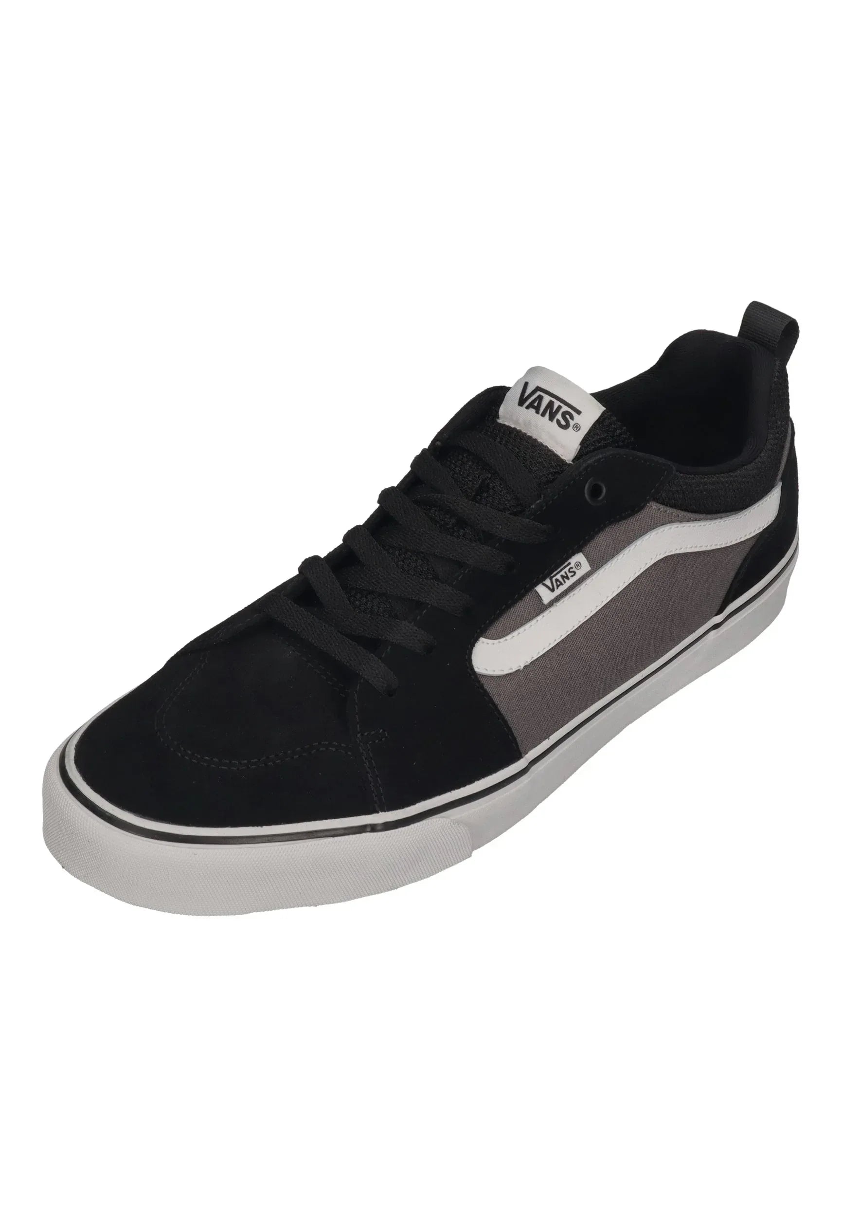 VANS Herren Sneakers in Übergrößen FILMORE Suede Canvas black pewter - Shoedeal