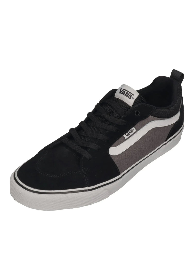 VANS Herren Sneakers in Übergrößen FILMORE Suede Canvas black pewter - Shoedeal