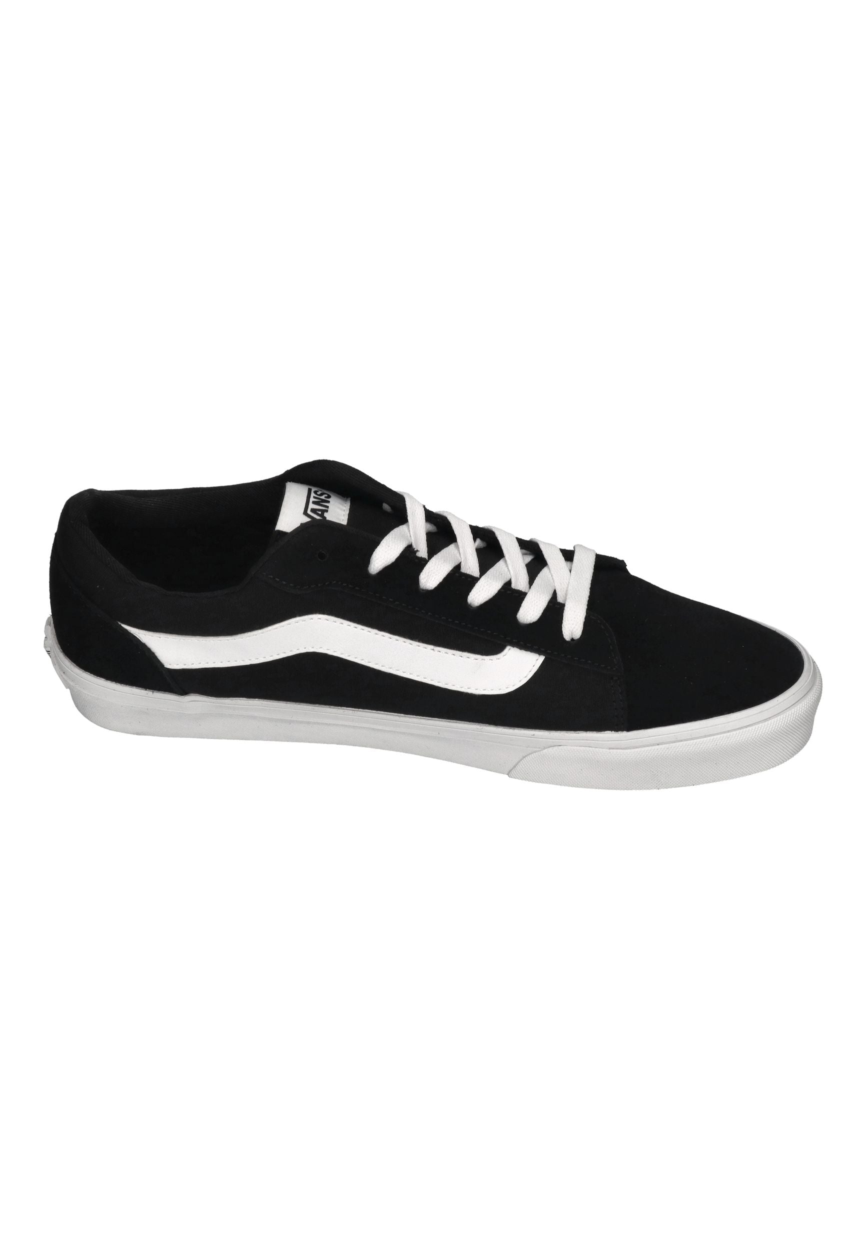 VANS Herren Sneakers in Übergrößen VERO LS Suede Canvas Black White