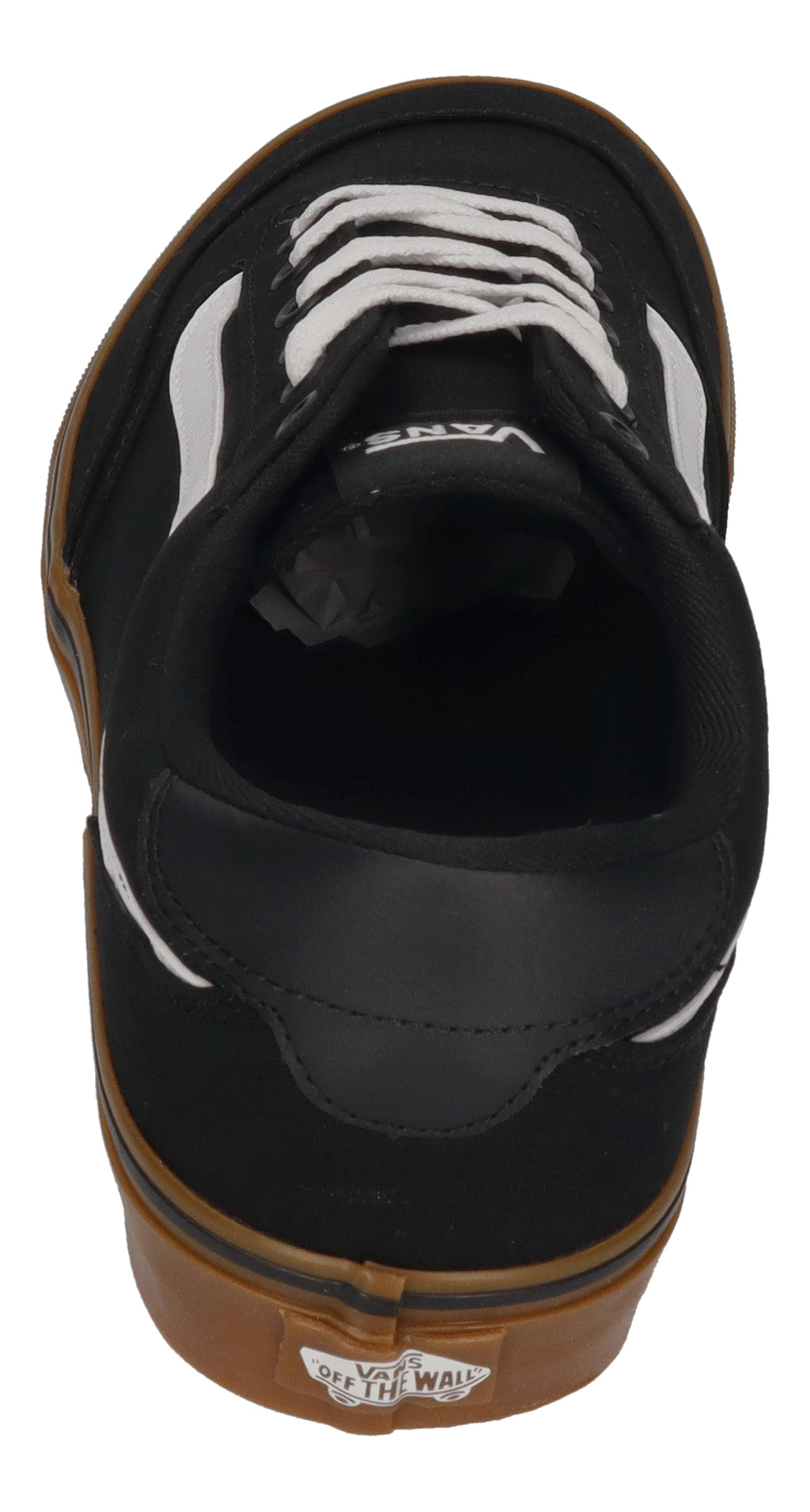 VANS in Übergrößen - BROOKLYN LS Canvas - black/gum