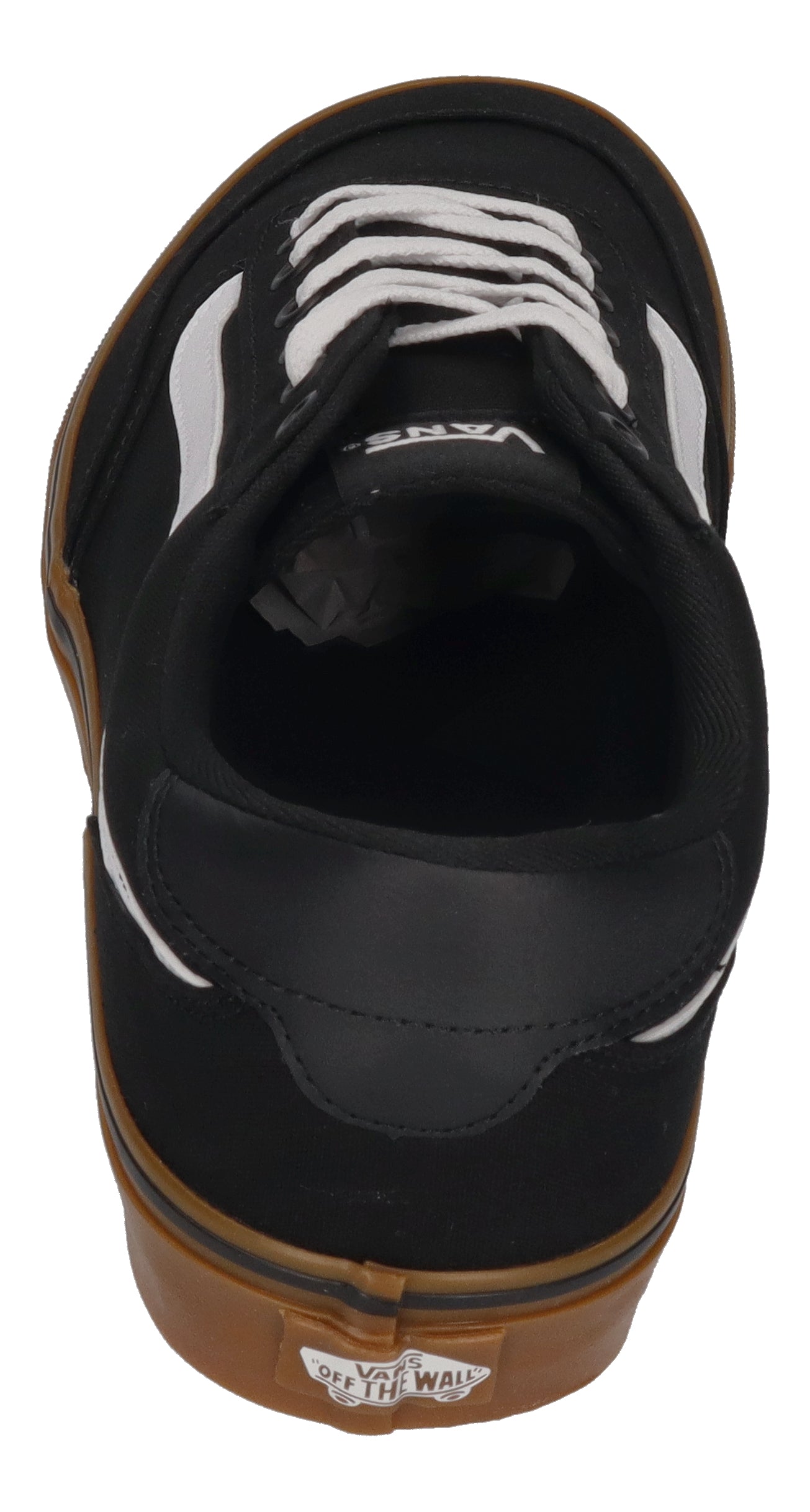 VANS in Übergrößen - BROOKLYN LS Canvas - black/gum