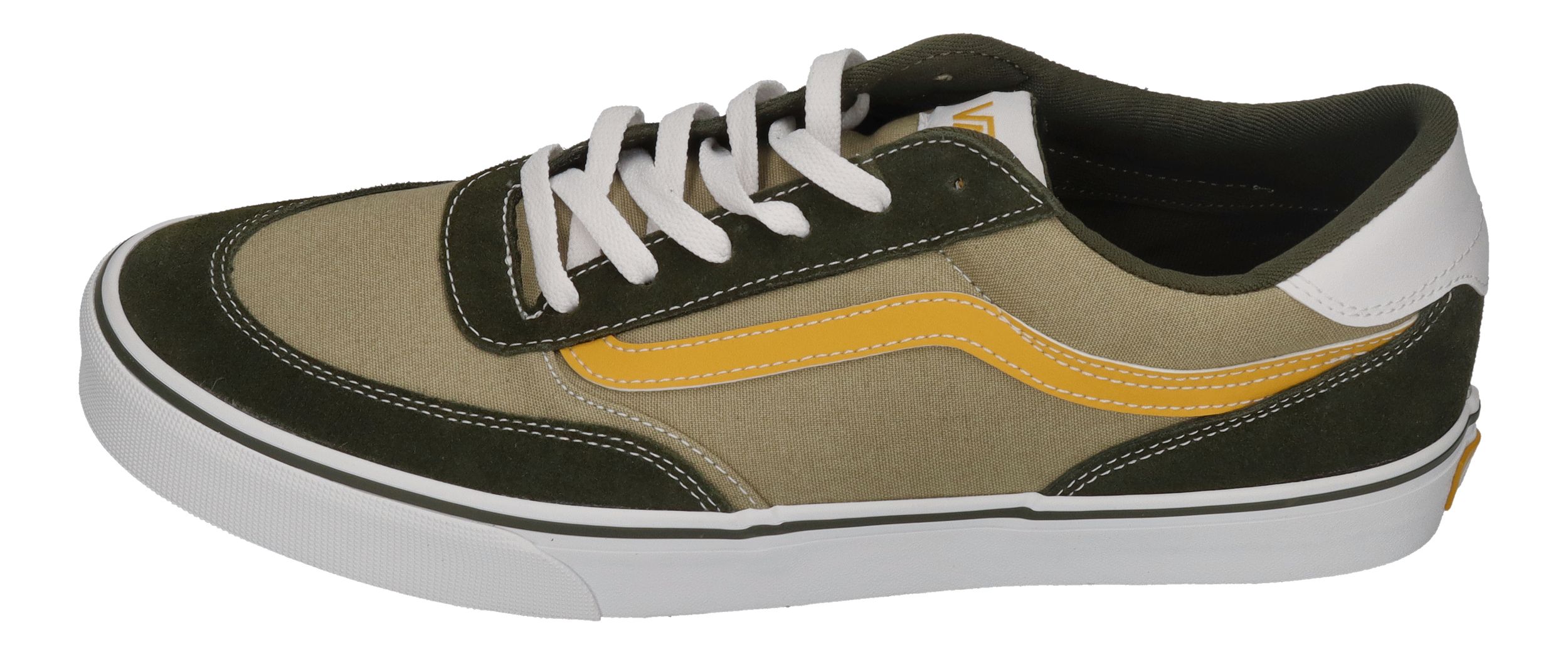 VANS in Übergrößen - BROOKLYN LS Suede/Canvas - CB Grape Leaf