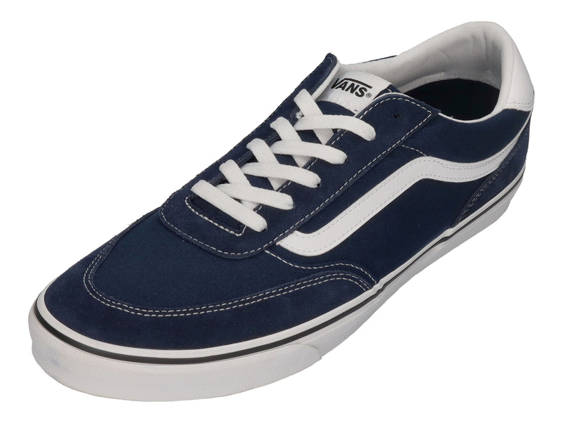 VANS in Übergrößen - BROOKLYN LS Suede/Canvas - dress blues