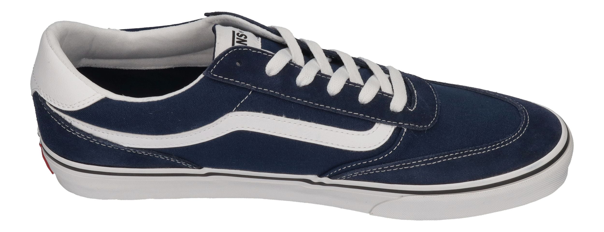 VANS in Übergrößen - BROOKLYN LS Suede/Canvas - dress blues