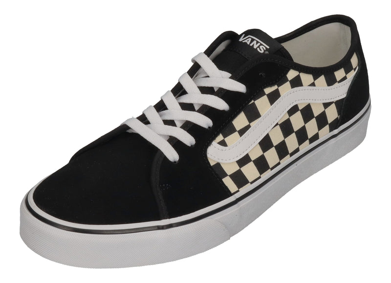 VANS in Übergrößen FILMORE DECON Checkerboard black white