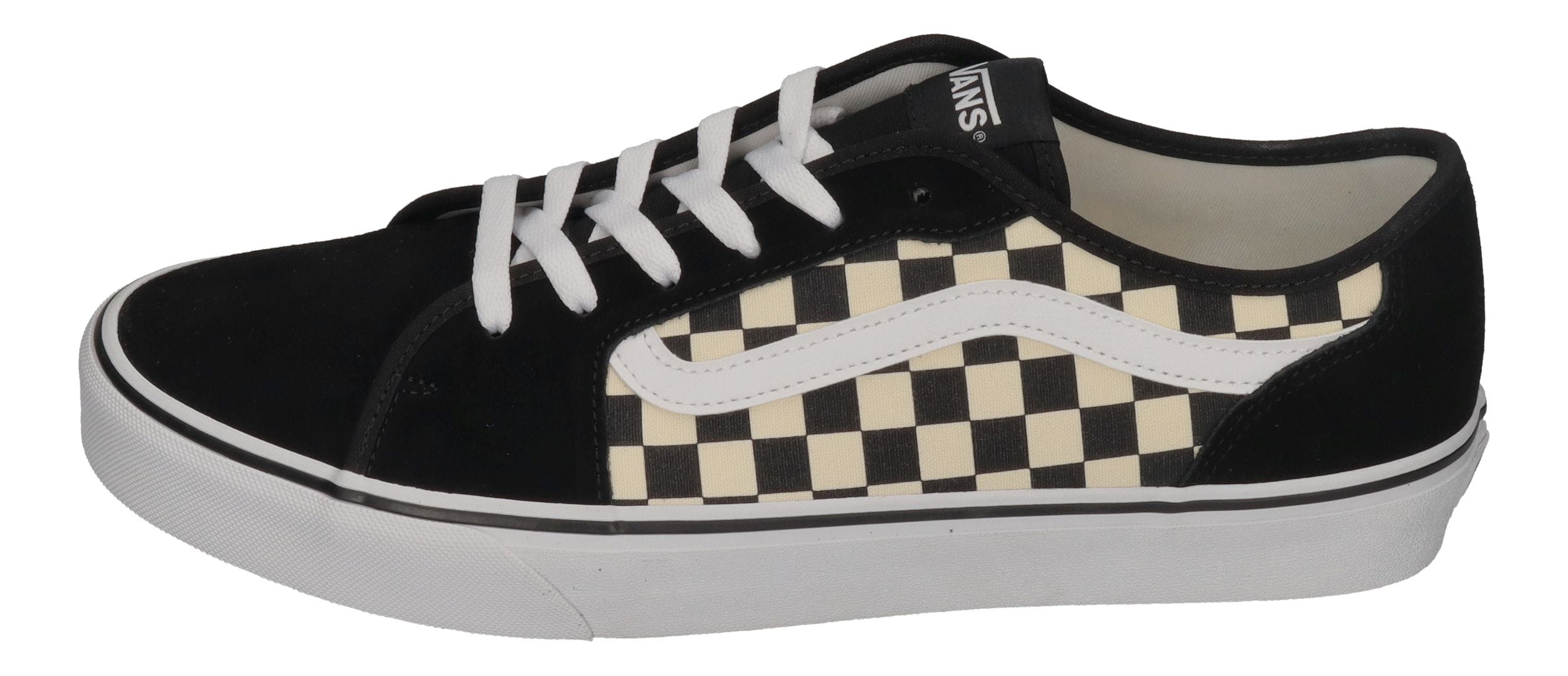 VANS in Übergrößen FILMORE DECON Checkerboard black white