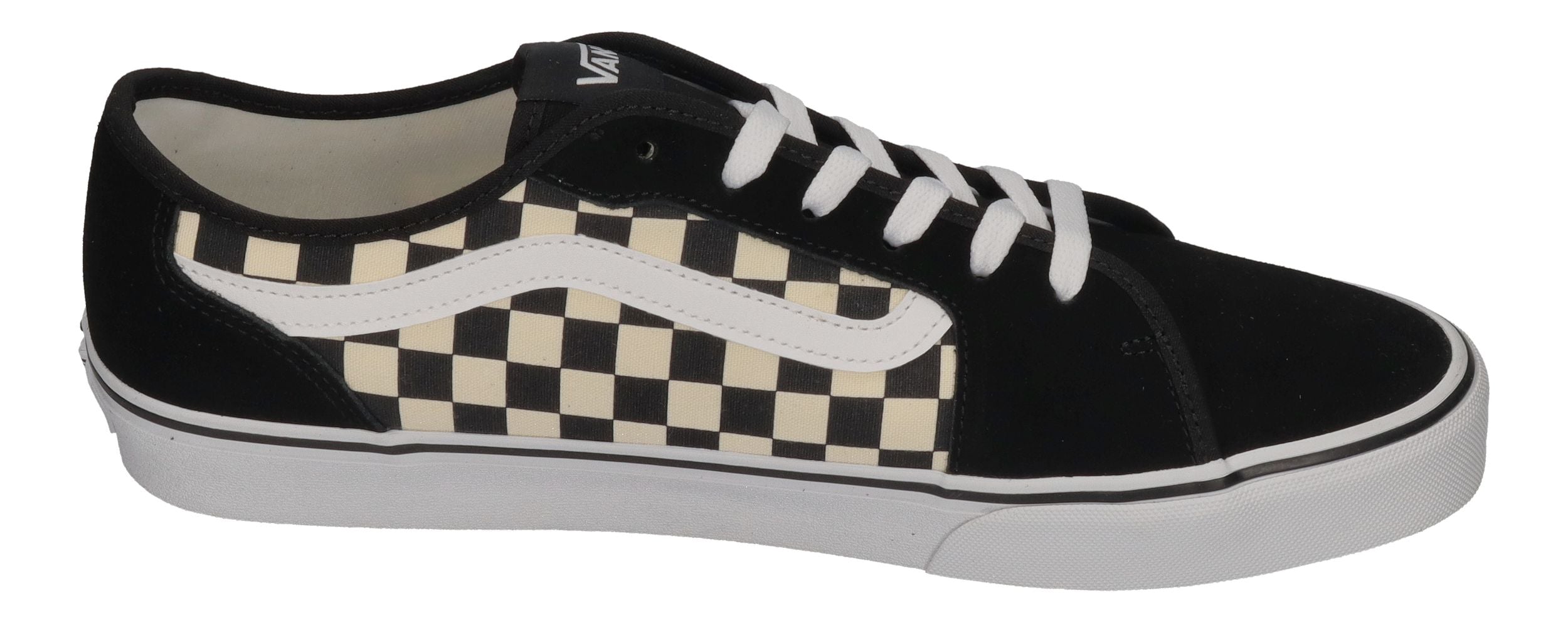VANS in Übergrößen FILMORE DECON Checkerboard black white