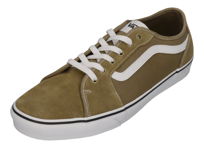 VANS in Übergrößen FILMORE DECON Suede Canvas olive white