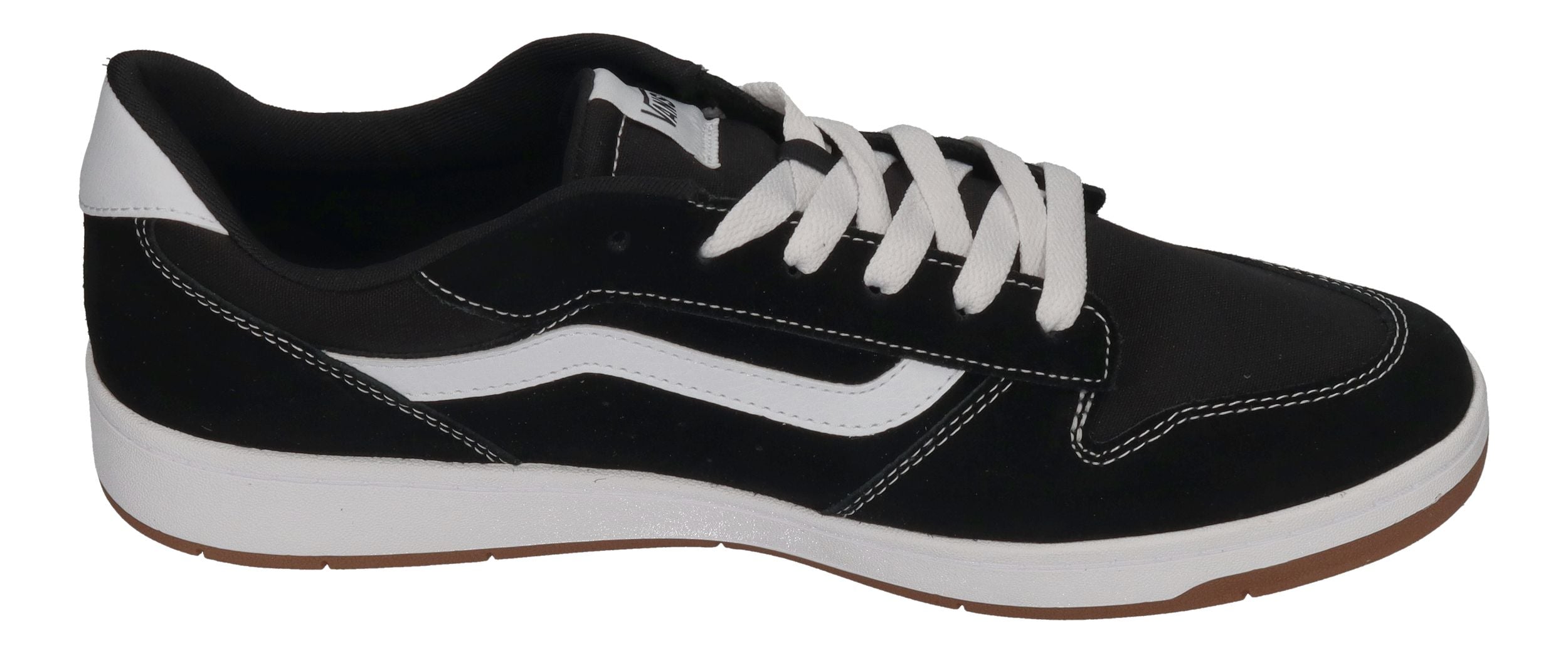 VANS in Übergrößen RYLAND LS Suede Canvas Black White