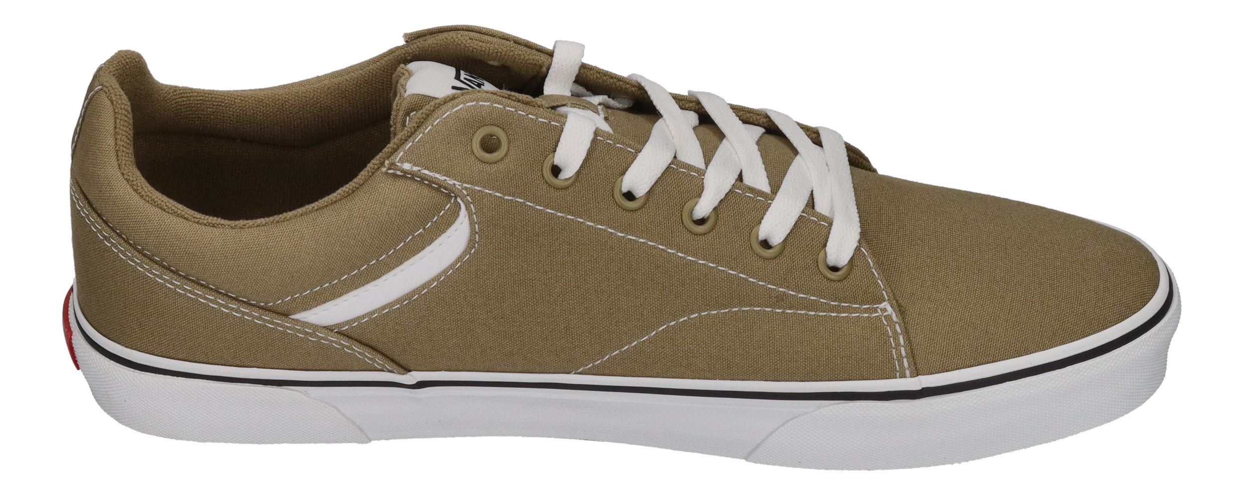 VANS in Übergrößen Skater SELDAN CANVAS olive white