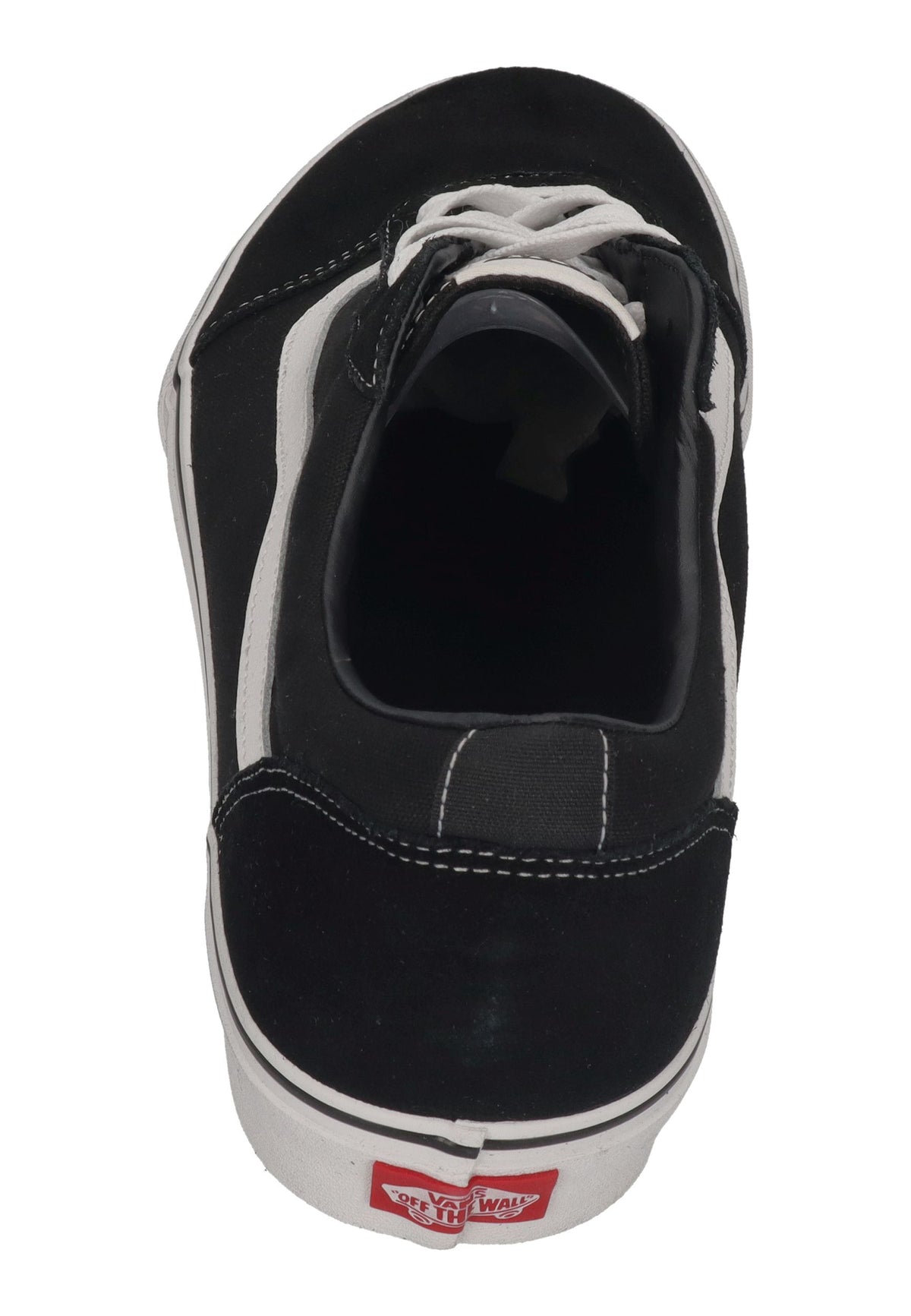VANS in Übergrößen - WARD (Suede Canvas) black white