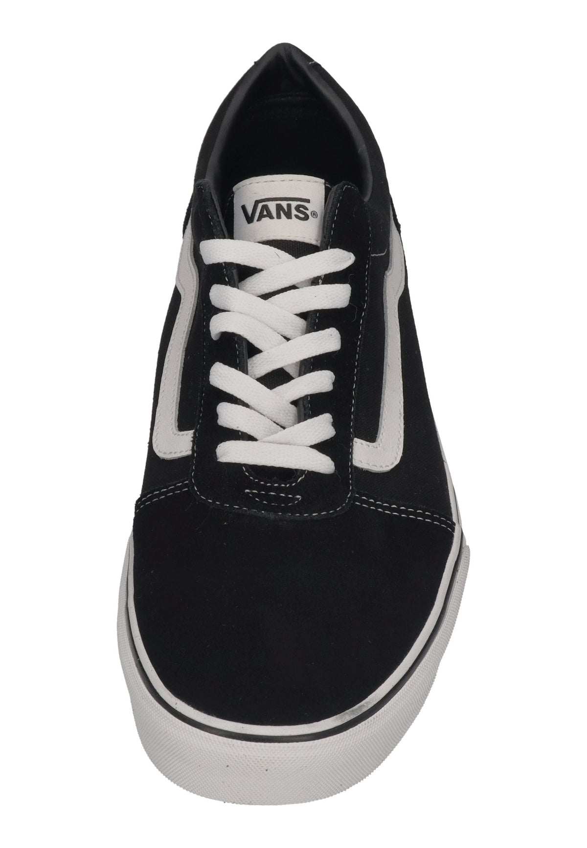 VANS in Übergrößen - WARD (Suede Canvas) black white