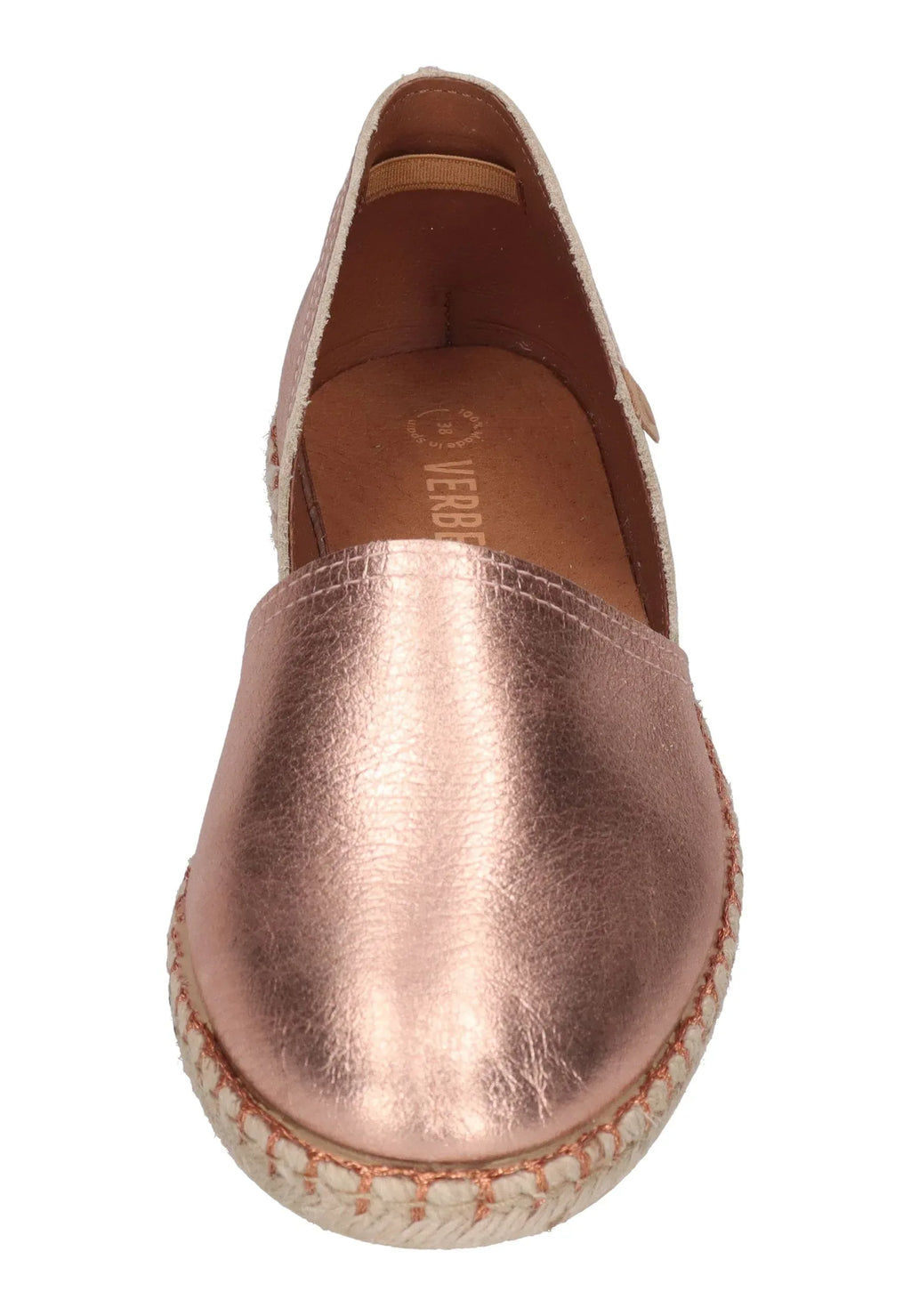 VERBENAS Damen Espadrilles CARMEN nucleo metal gal monrovia - Shoedeal