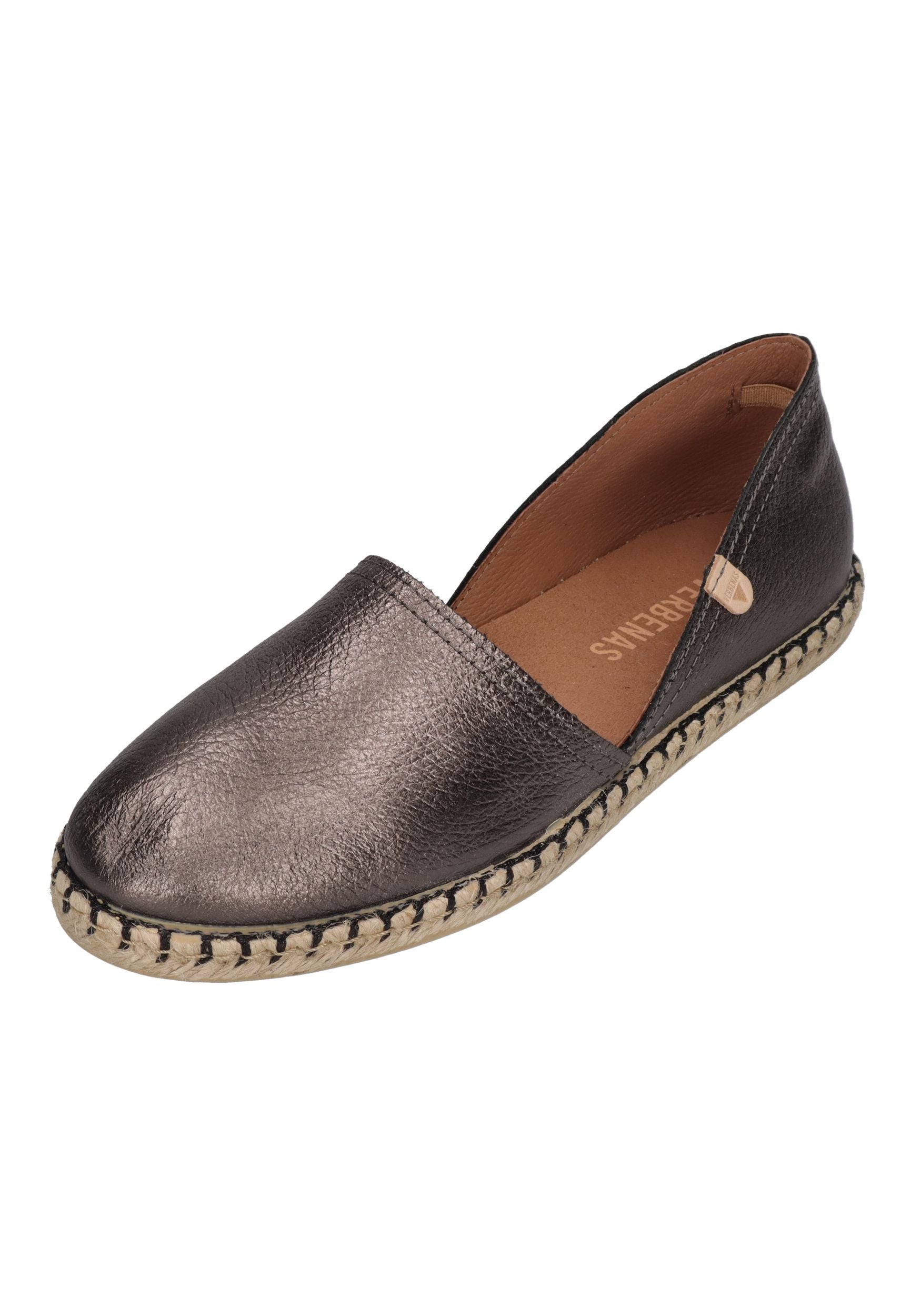 VERBENAS Damen Espadrilles CARMEN nucleo metal gal plomo