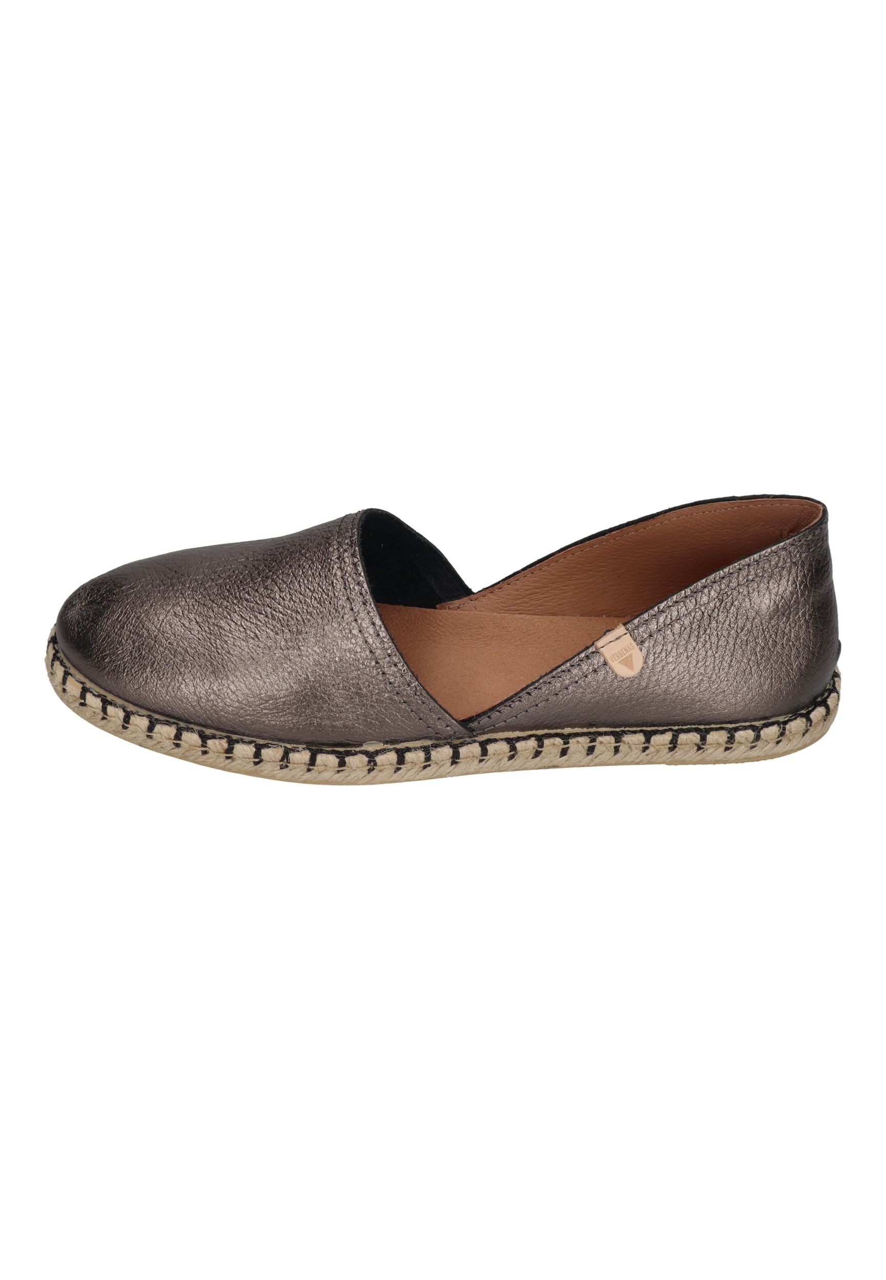 VERBENAS Damen Espadrilles CARMEN nucleo metal gal plomo