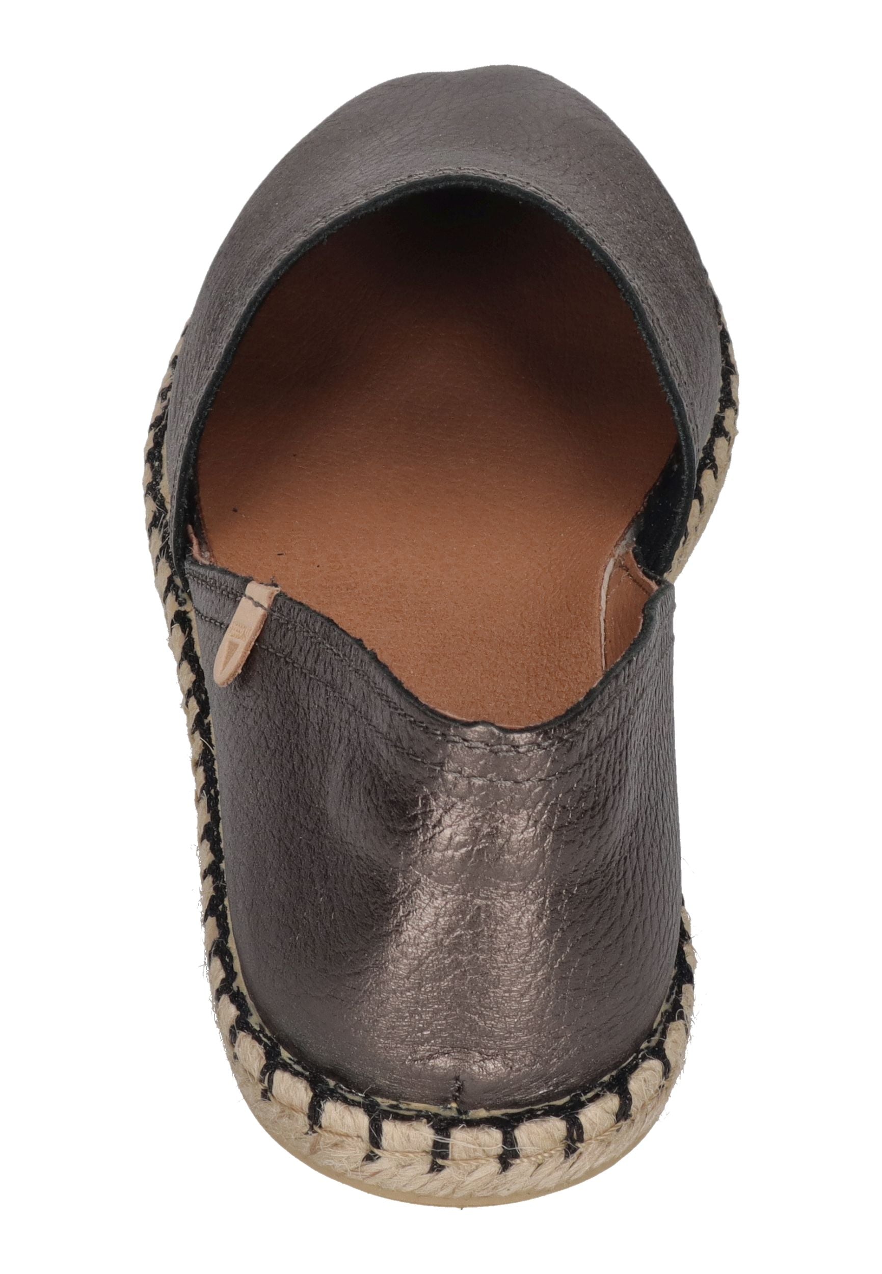 VERBENAS Damen Espadrilles CARMEN nucleo metal gal plomo