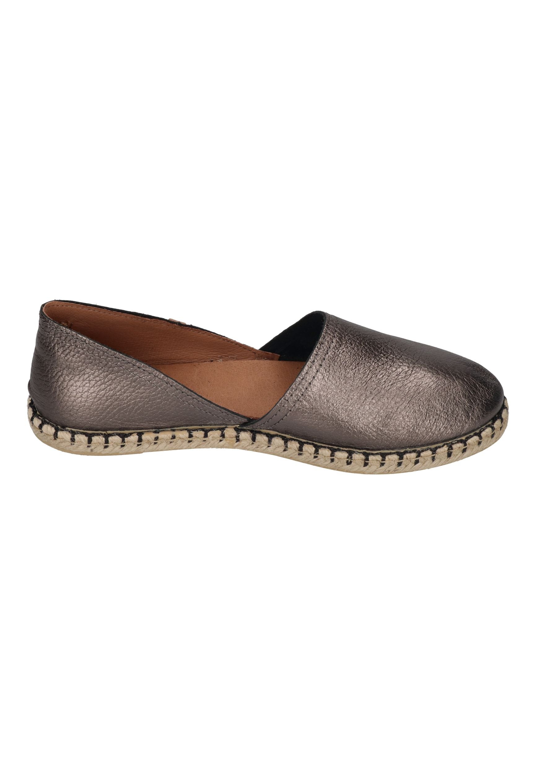 VERBENAS Damen Espadrilles CARMEN nucleo metal gal plomo