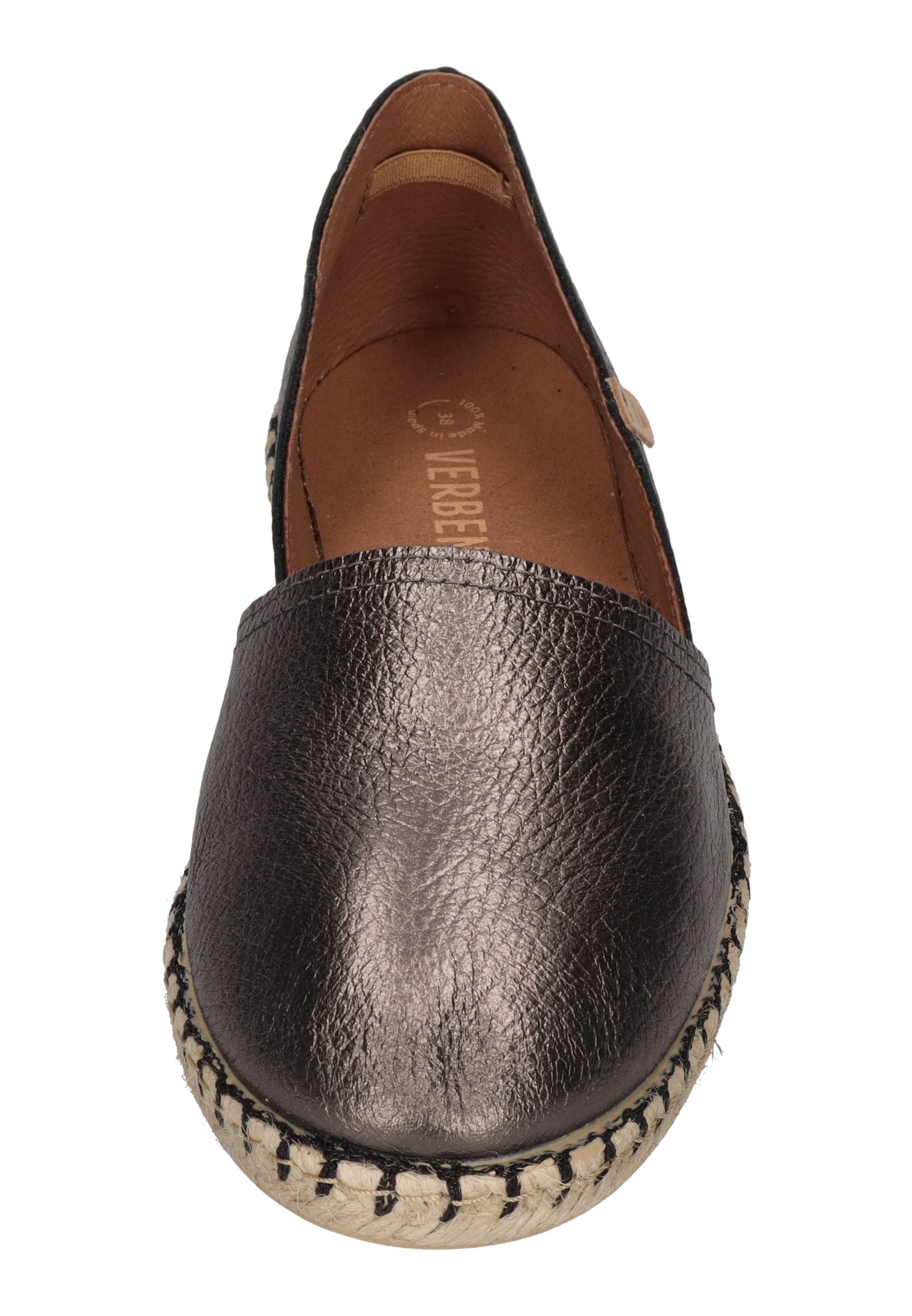 VERBENAS Damen Espadrilles CARMEN nucleo metal gal plomo