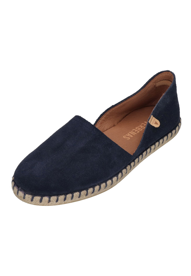 VERBENAS Damen Espadrilles CARMEN serraje marino