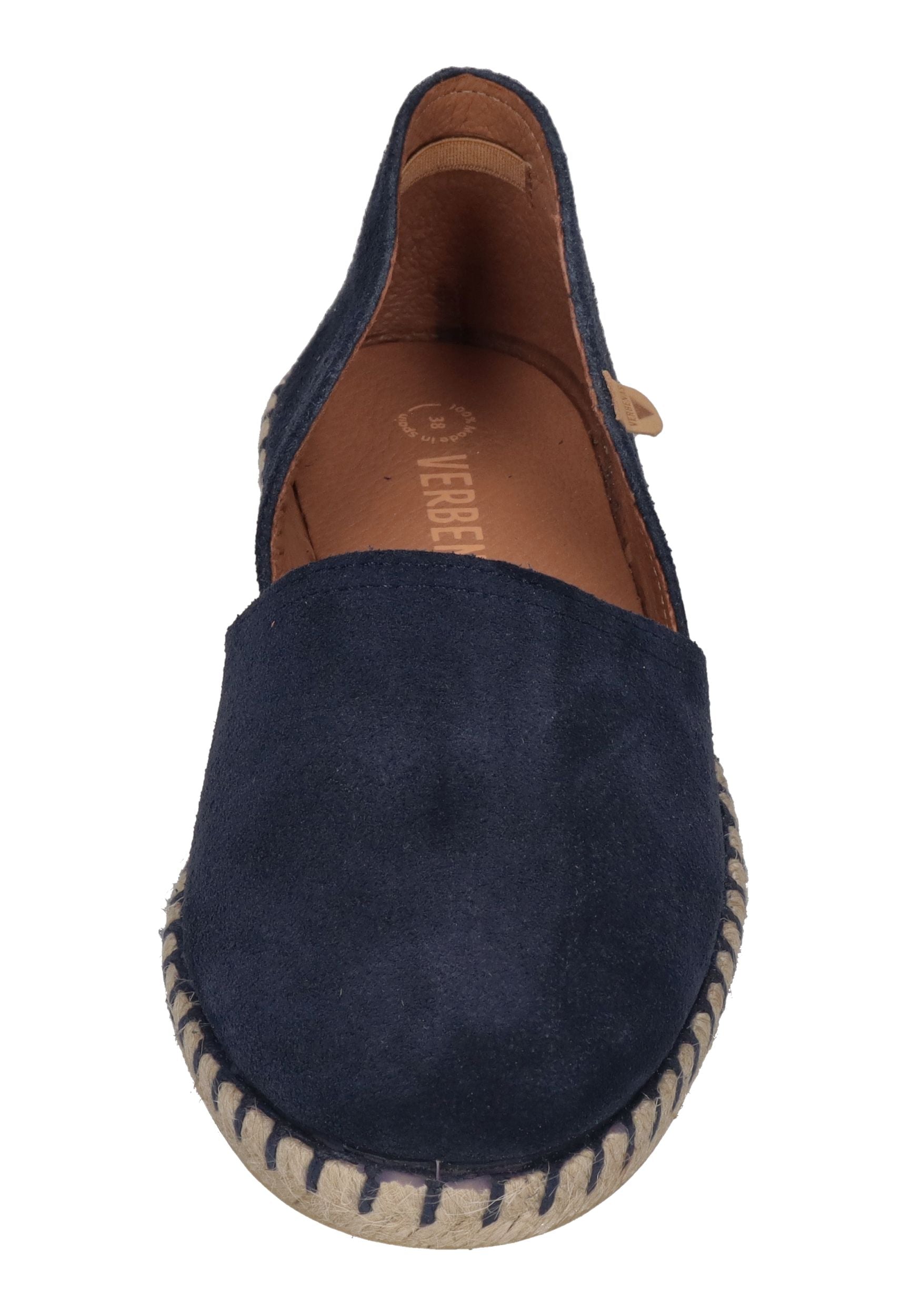 VERBENAS Damen Espadrilles CARMEN serraje marino