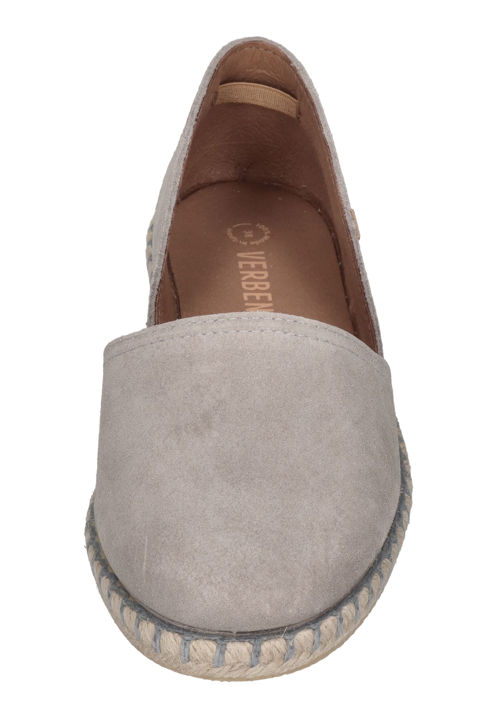 VERBENAS Damen Espadrilles CARMEN serraje perla