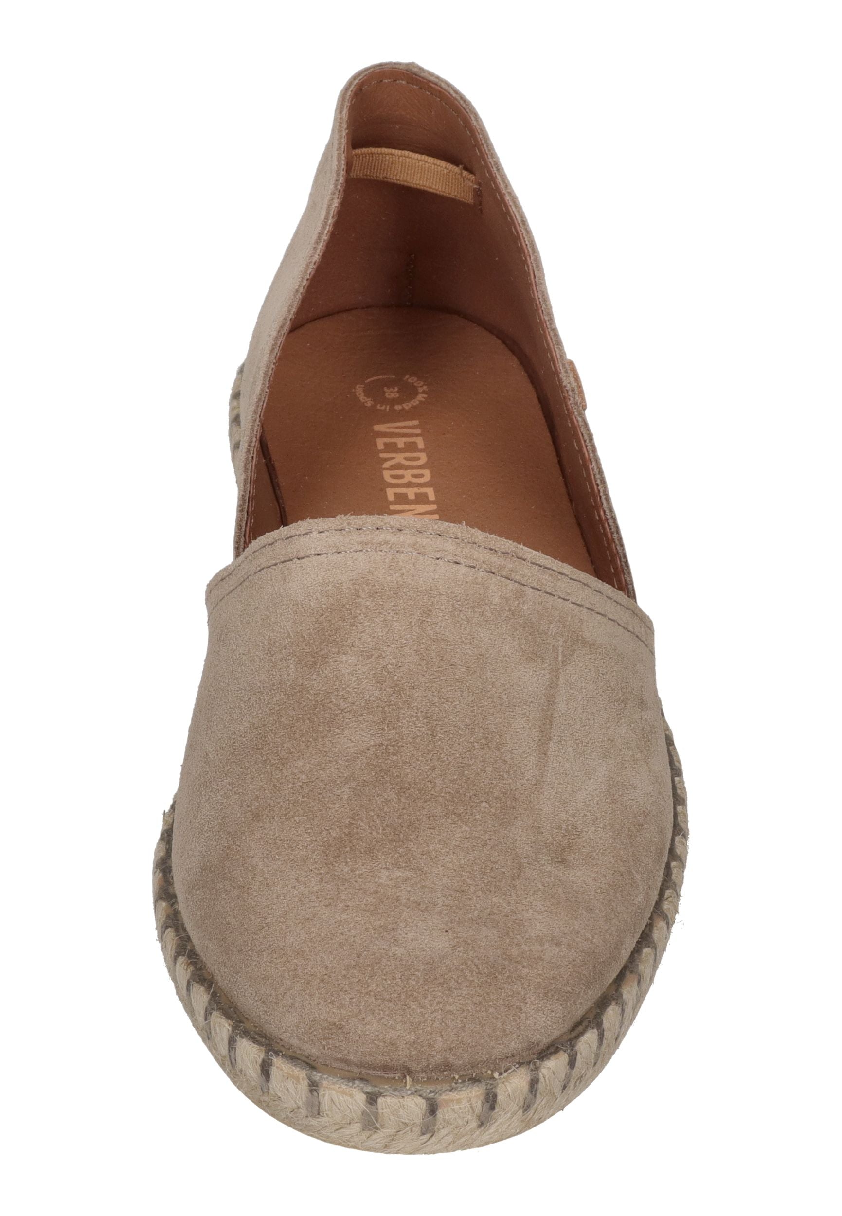 VERBENAS Damen Espadrilles CARMEN serraje piedra