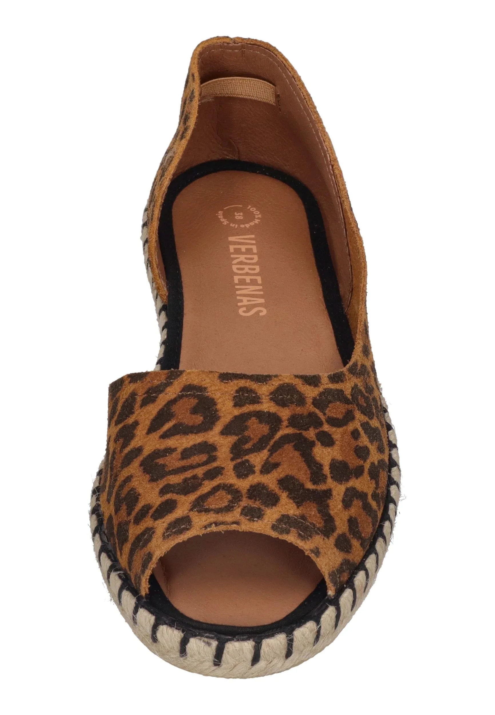 VERBENAS Damen Espadrilles CRUZ leo bronzo