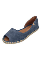 VERBENAS Damen Espadrilles CRUZ serraje iris