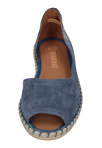 VERBENAS Damen Espadrilles CRUZ serraje iris
