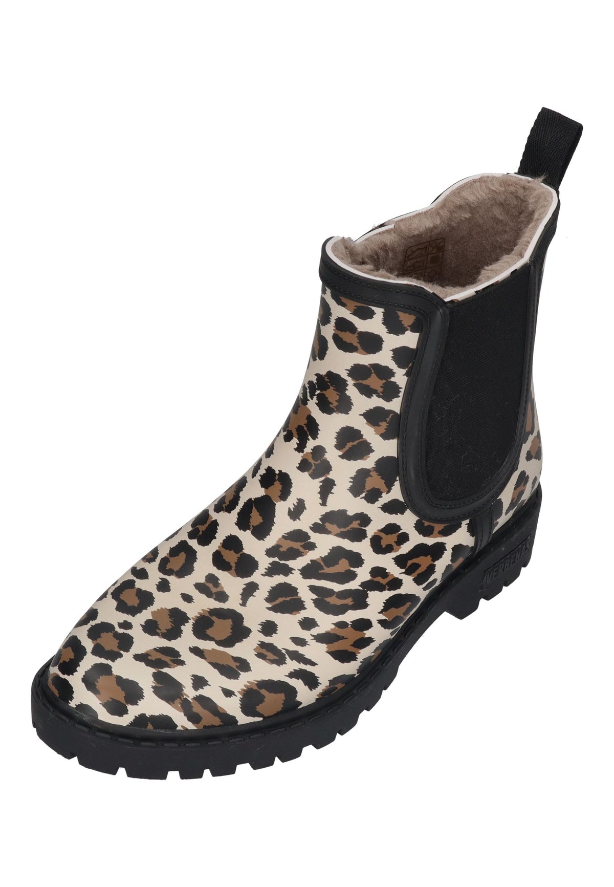 VERBENAS Damen Gummistiefel GAUDI FUR SMOOTH ANIMAL crudo leo