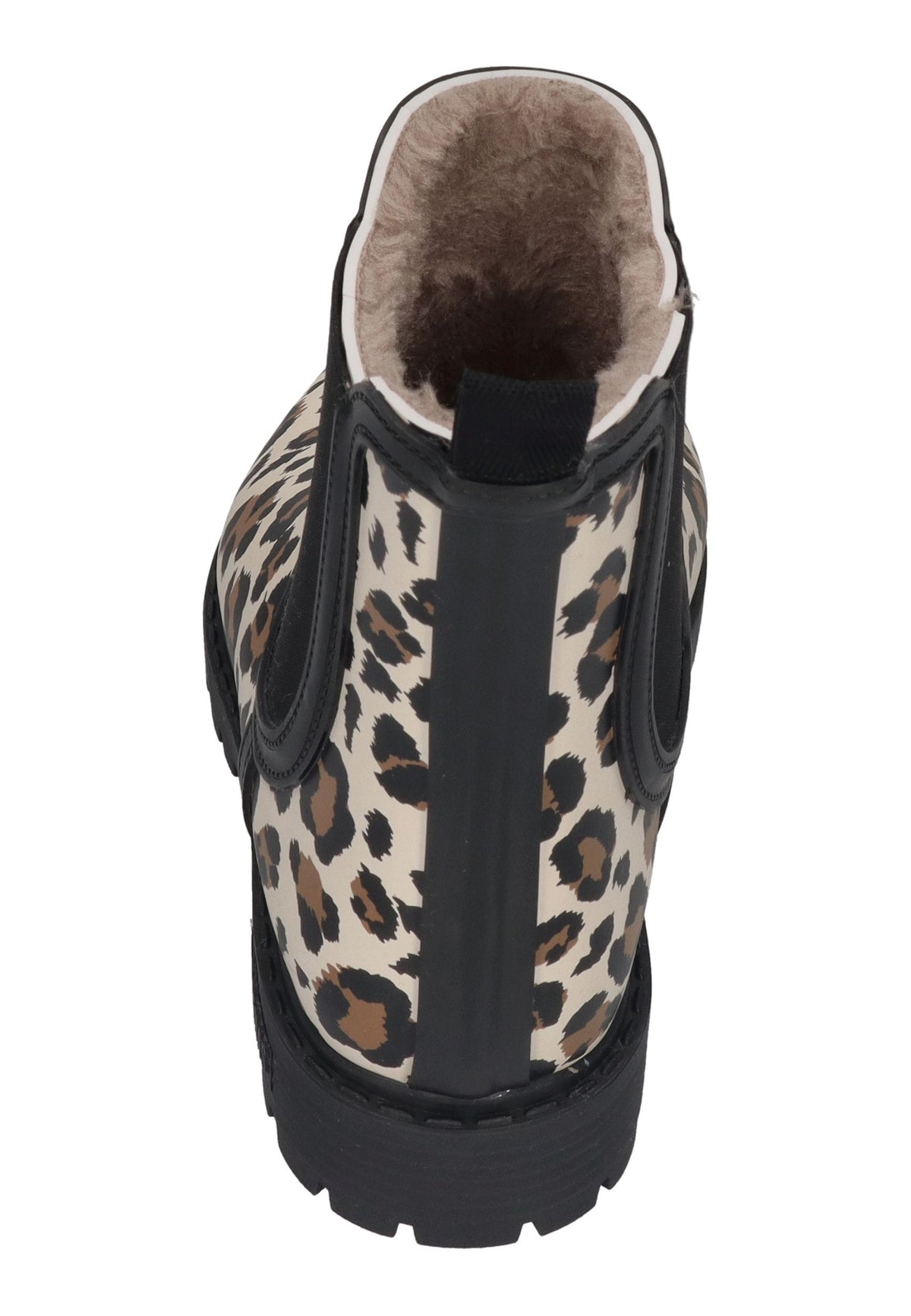 VERBENAS Damen Gummistiefel GAUDI FUR SMOOTH ANIMAL crudo leo